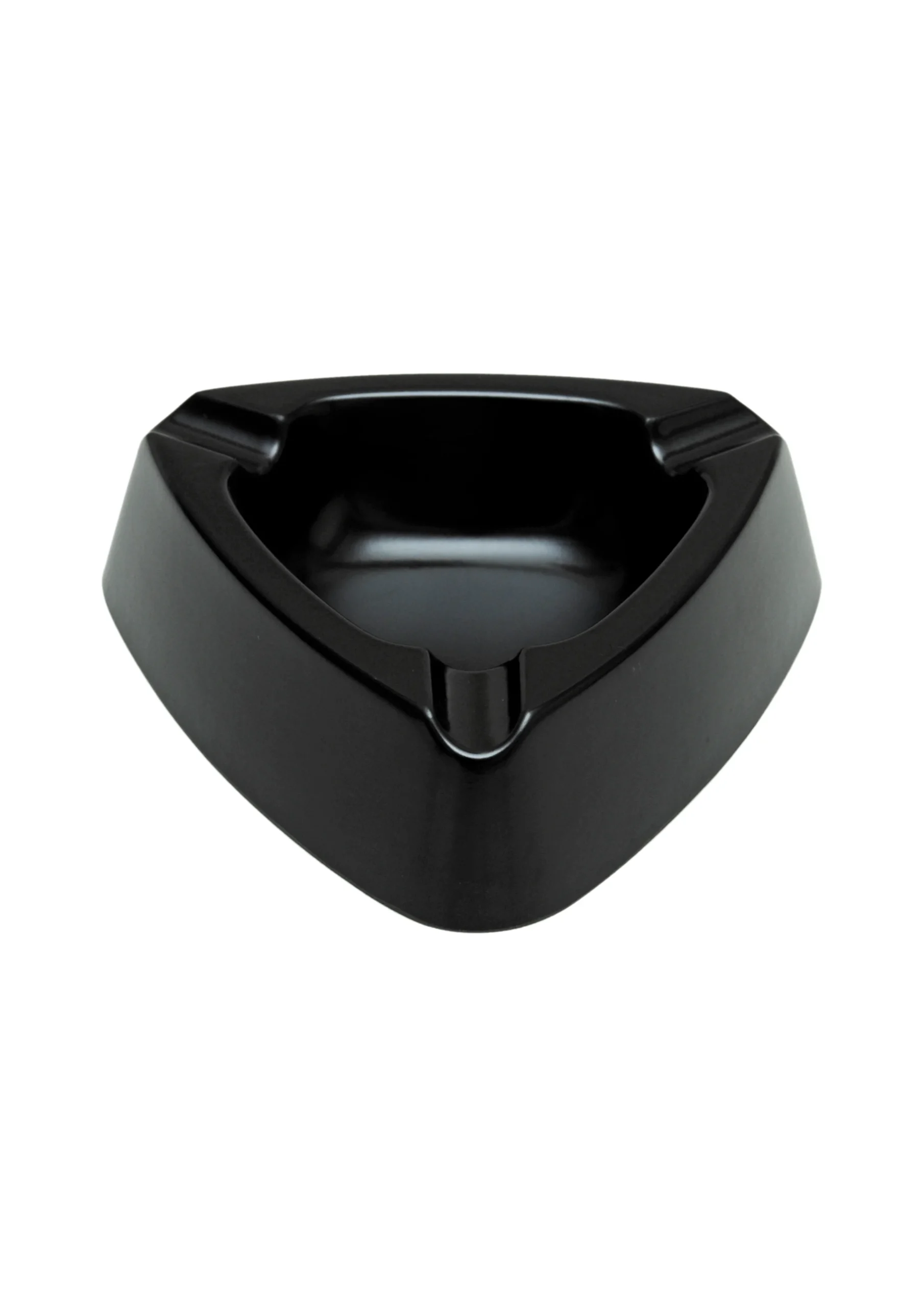 kouvelas triangular black ashtray product code 0050C241