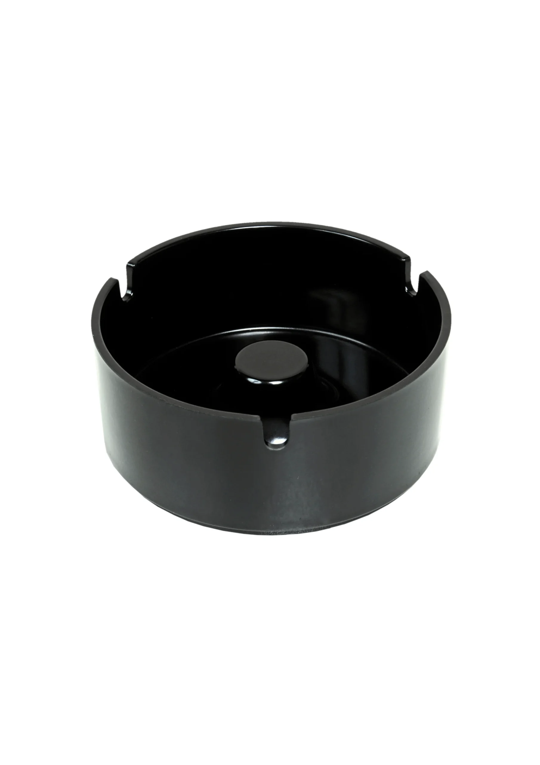 kouvelas round black ashtray product code 0050C247