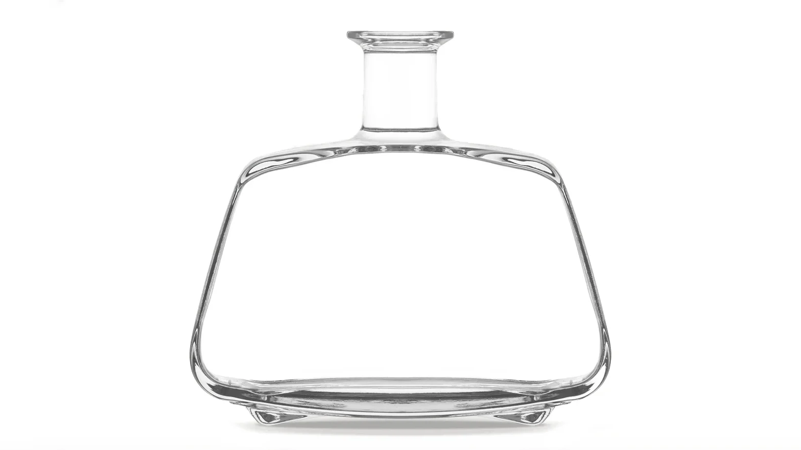 kouvelas mostra flint glass olive oil & spirtis bottle 700 ml bar top closure