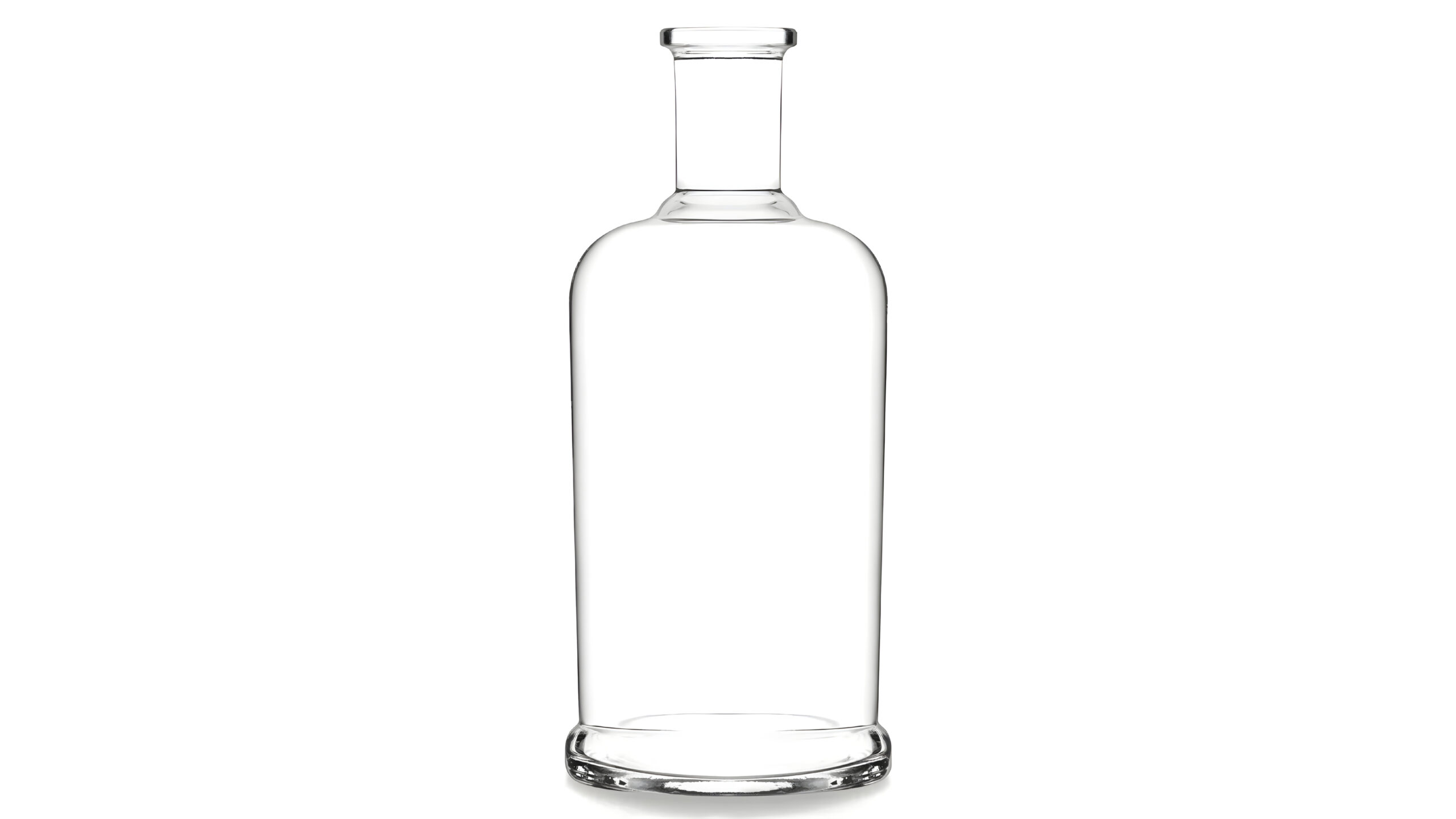 kouvelas origin flint glass olive oil & spirits bottle 700 ml bar top closure