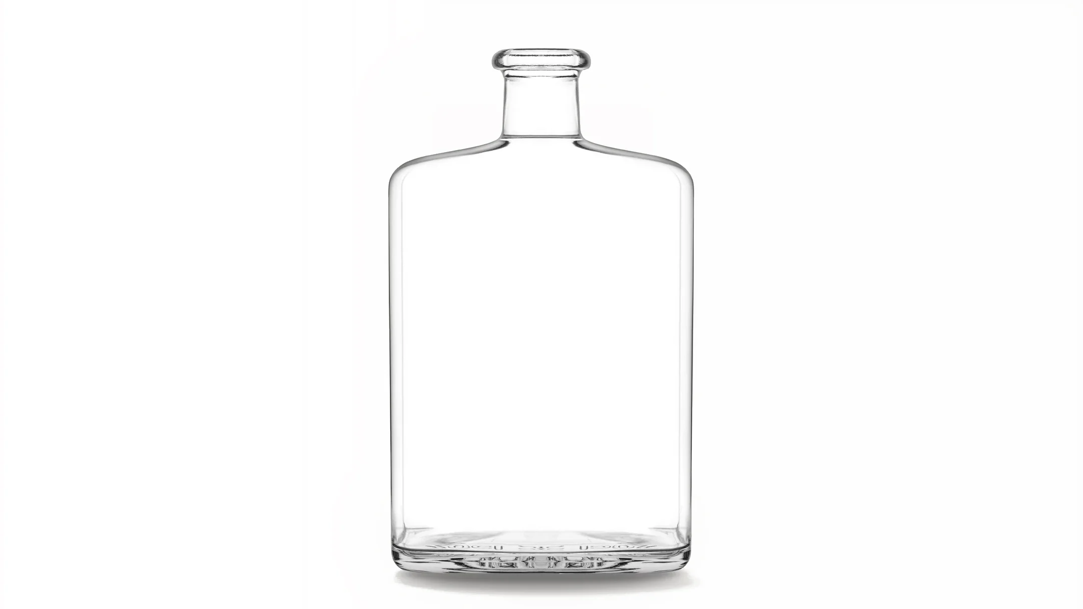 kouvelas outlaw quadra flint glass olive oil & spirits bottle 750 ml bar top closure