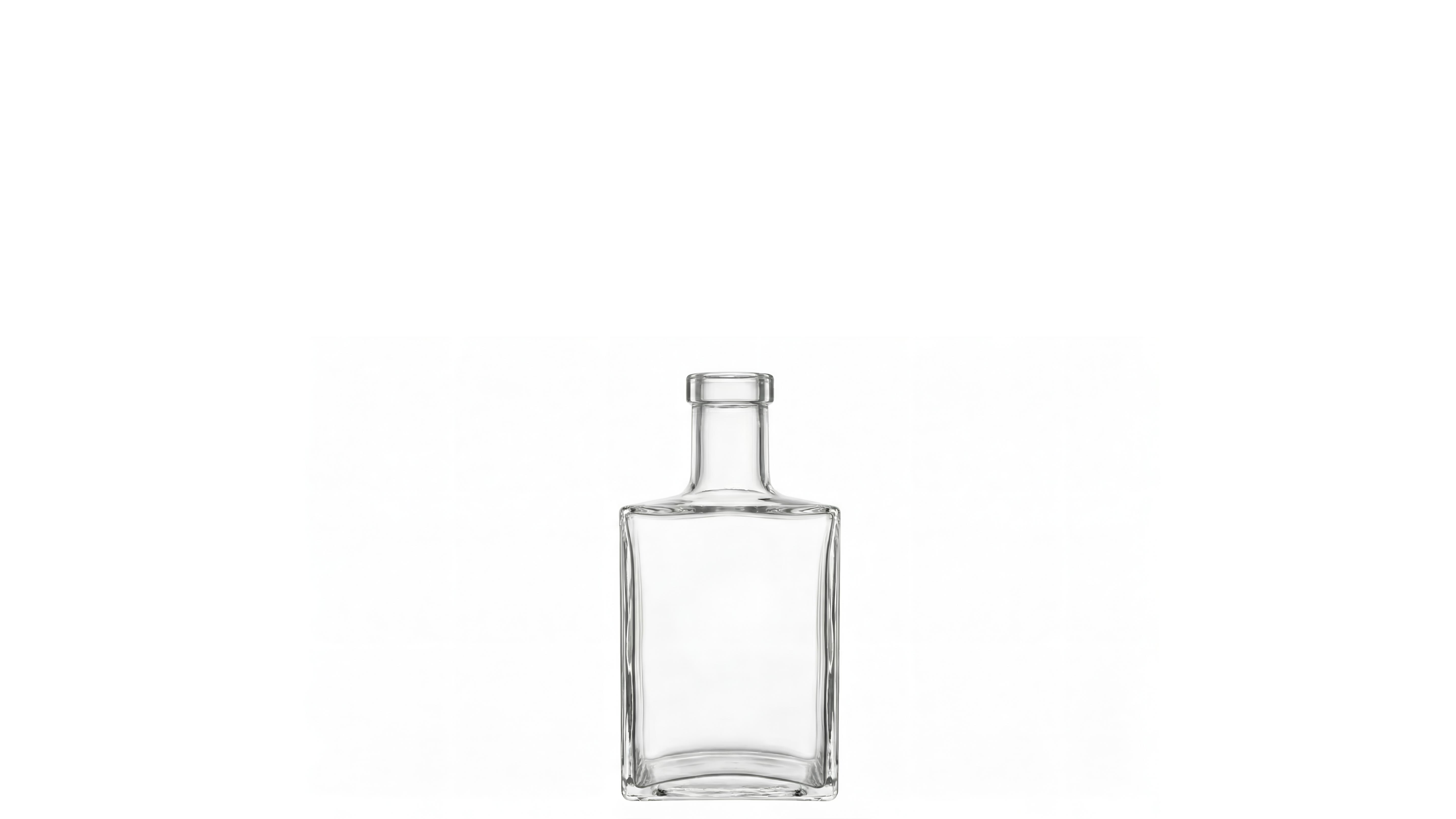 kouvelas pamela flint glass olive oil & spirits bottle 100 ml bar top closure