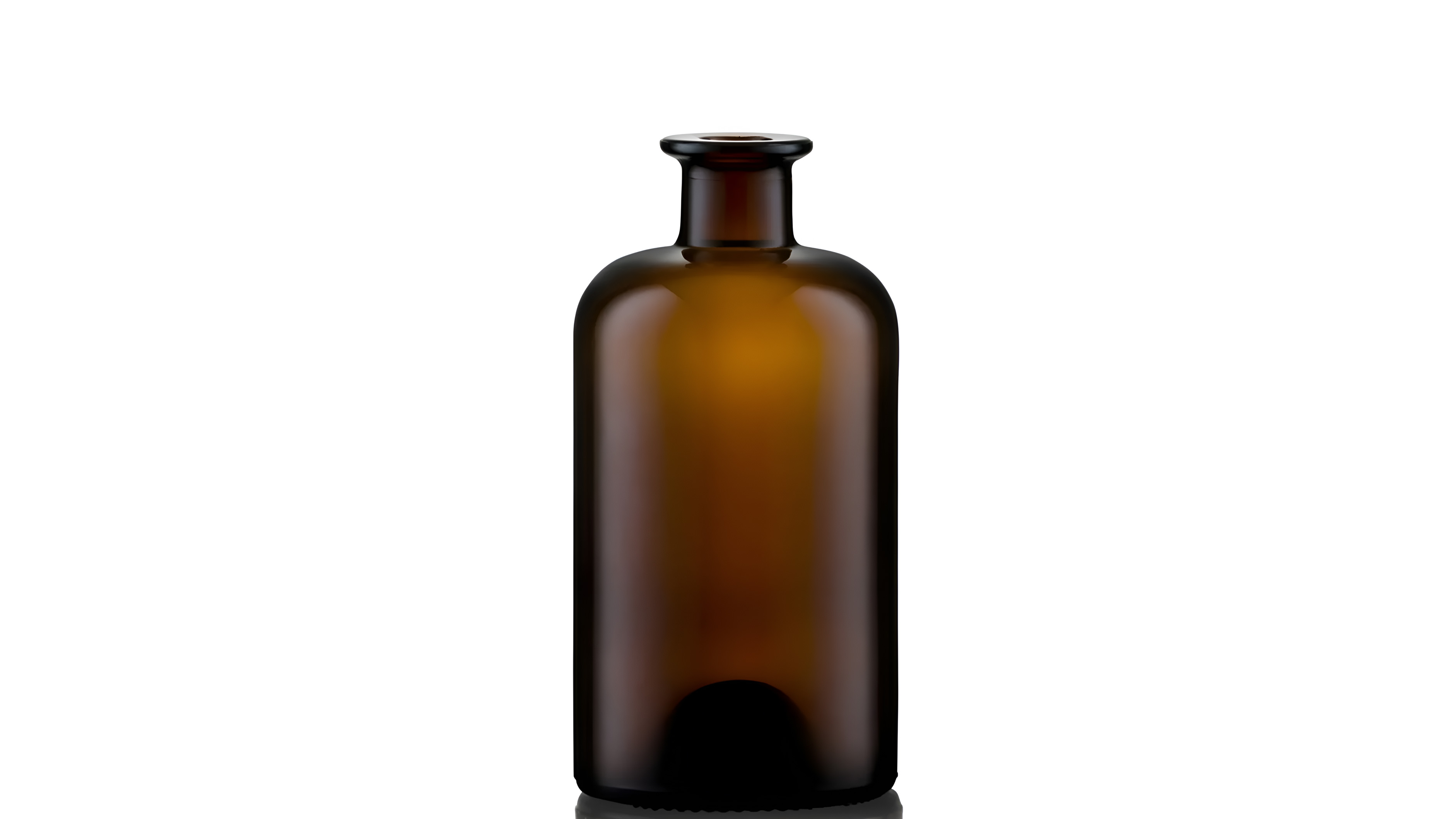 kouvelas apotheker eco amber glass olive oil bottle 500 ml bar top closure