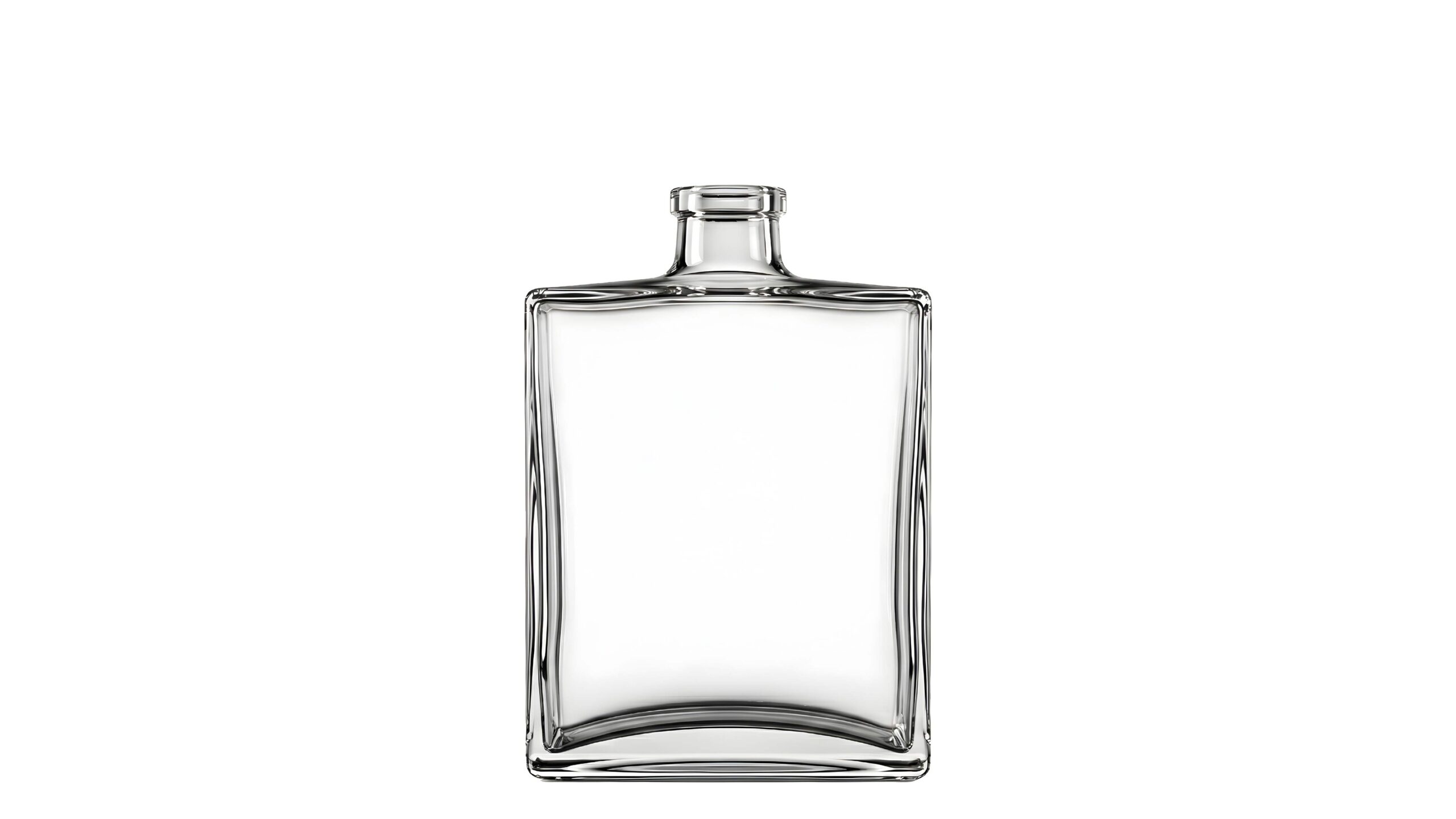 kouvelas capri flint glass olive oil & spirits bottle 200 ml bar top closure