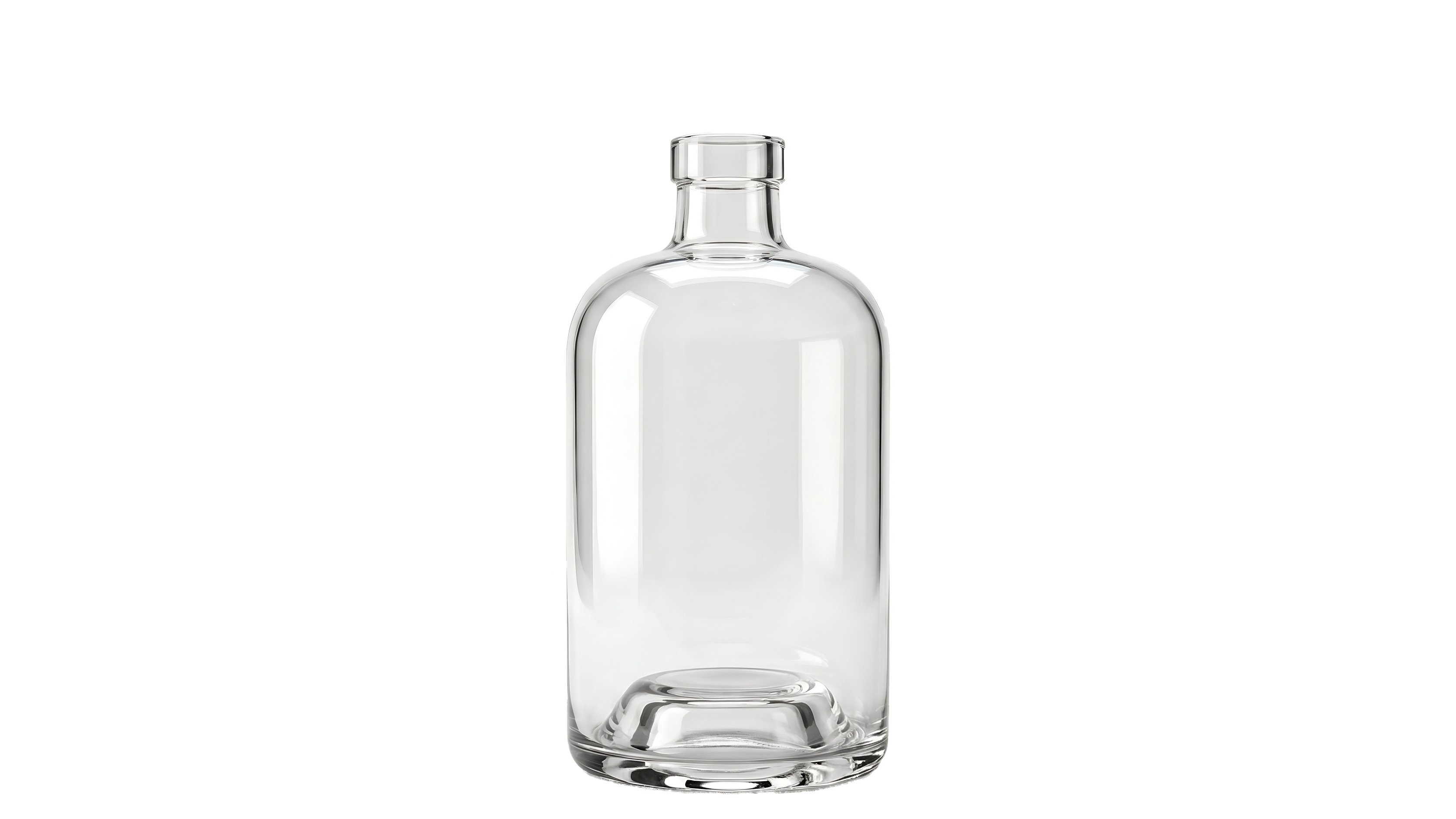 kouvelas denver flint glass olive oil & spirits bottle 500 ml bar top closure