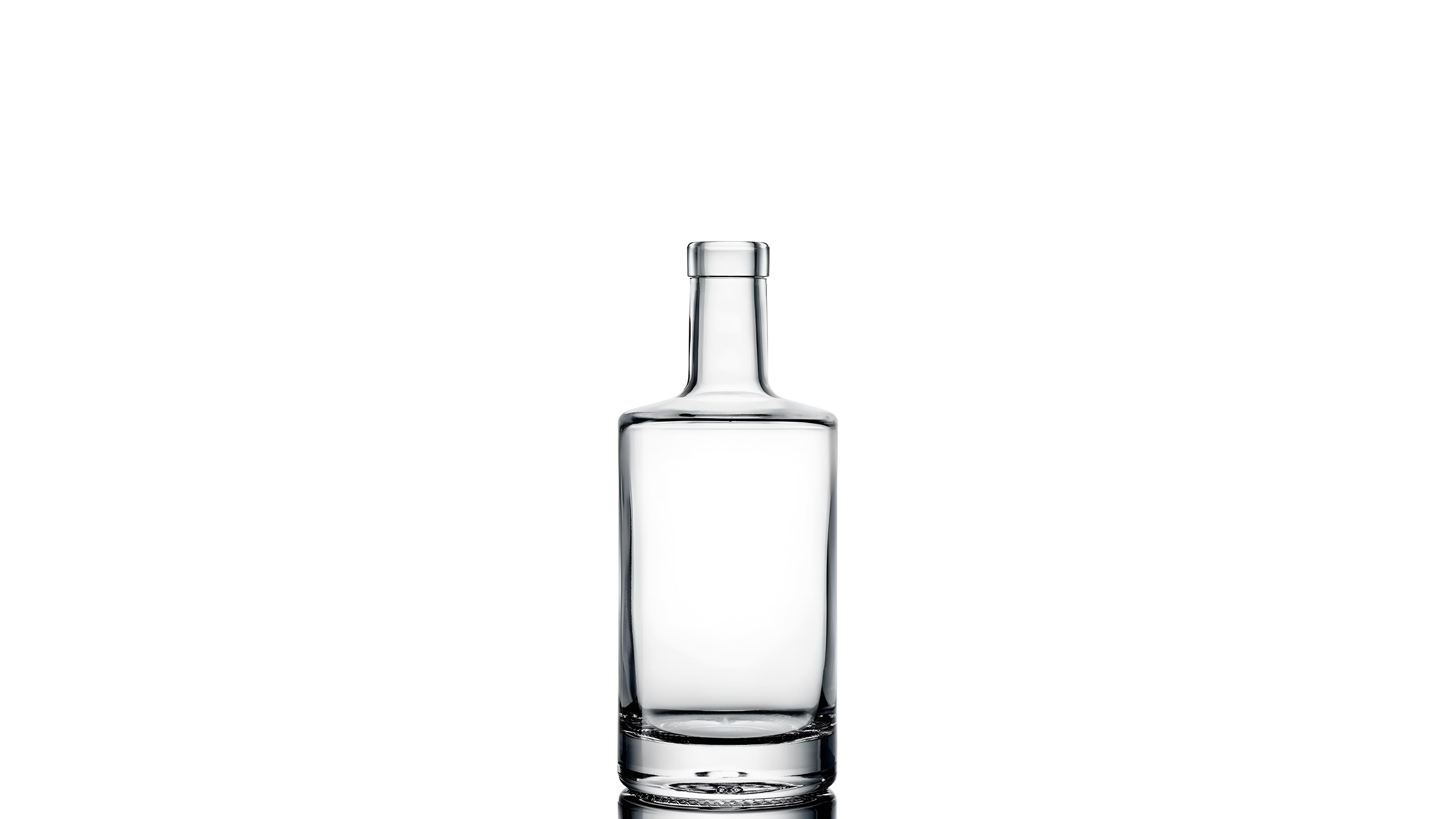 kouvelas hamah extra flint glass olive oil bottle & spirits bottle 200 ml bar top closure
