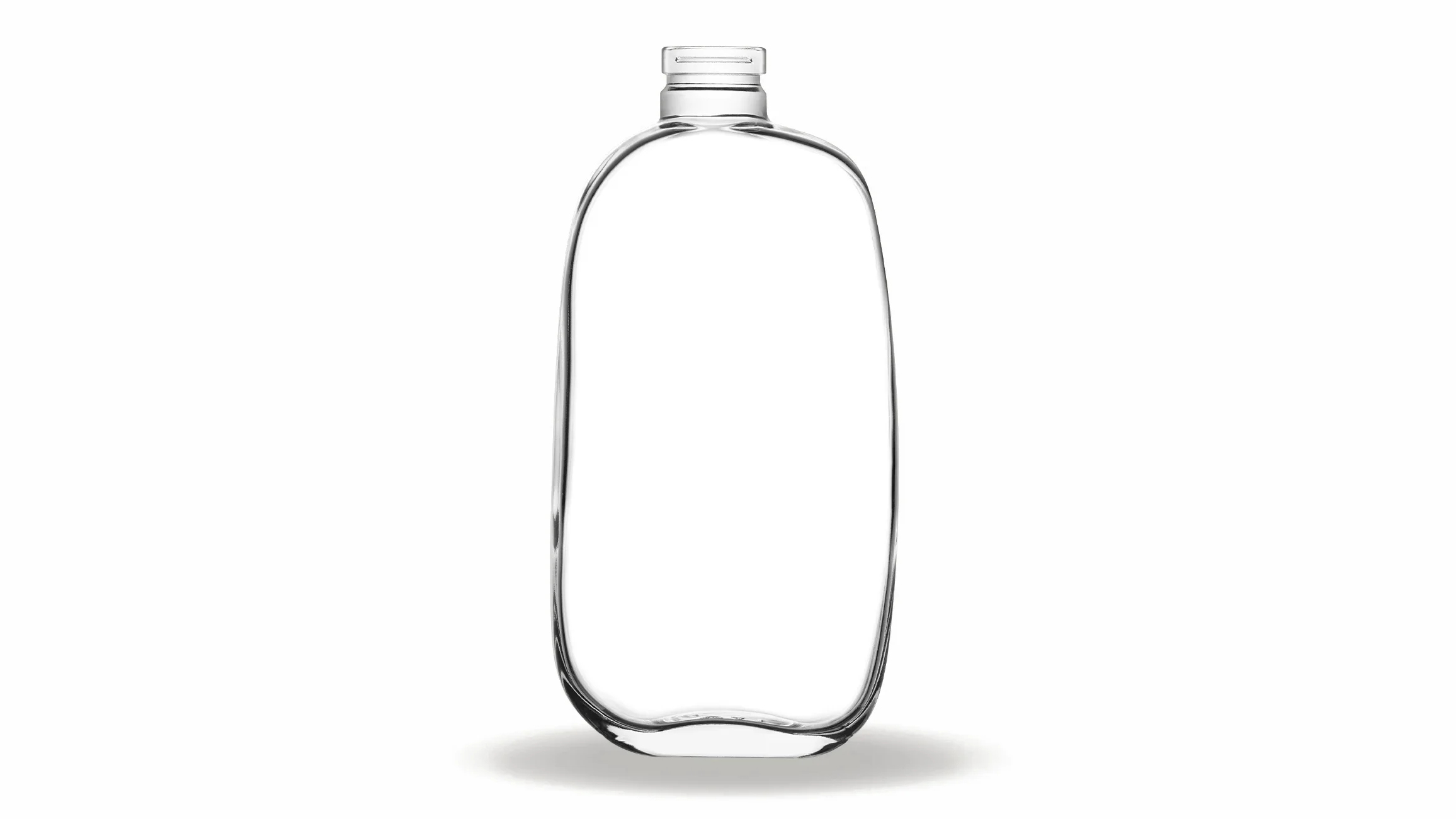 kouvelas linfa flint glass olive oil & spirits bottle 700 ml bar top closure