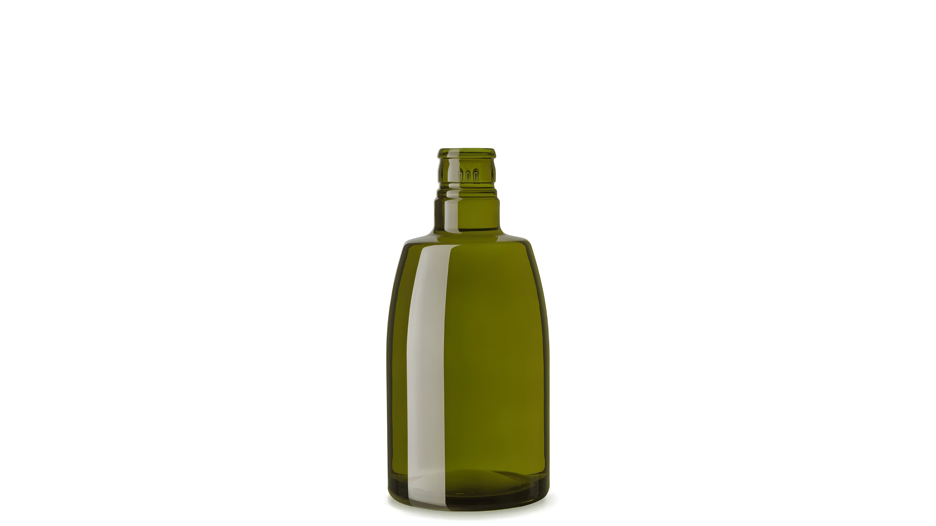 kouvelas natura eco top antique green glass olive oil bottle 250 ml guala closure