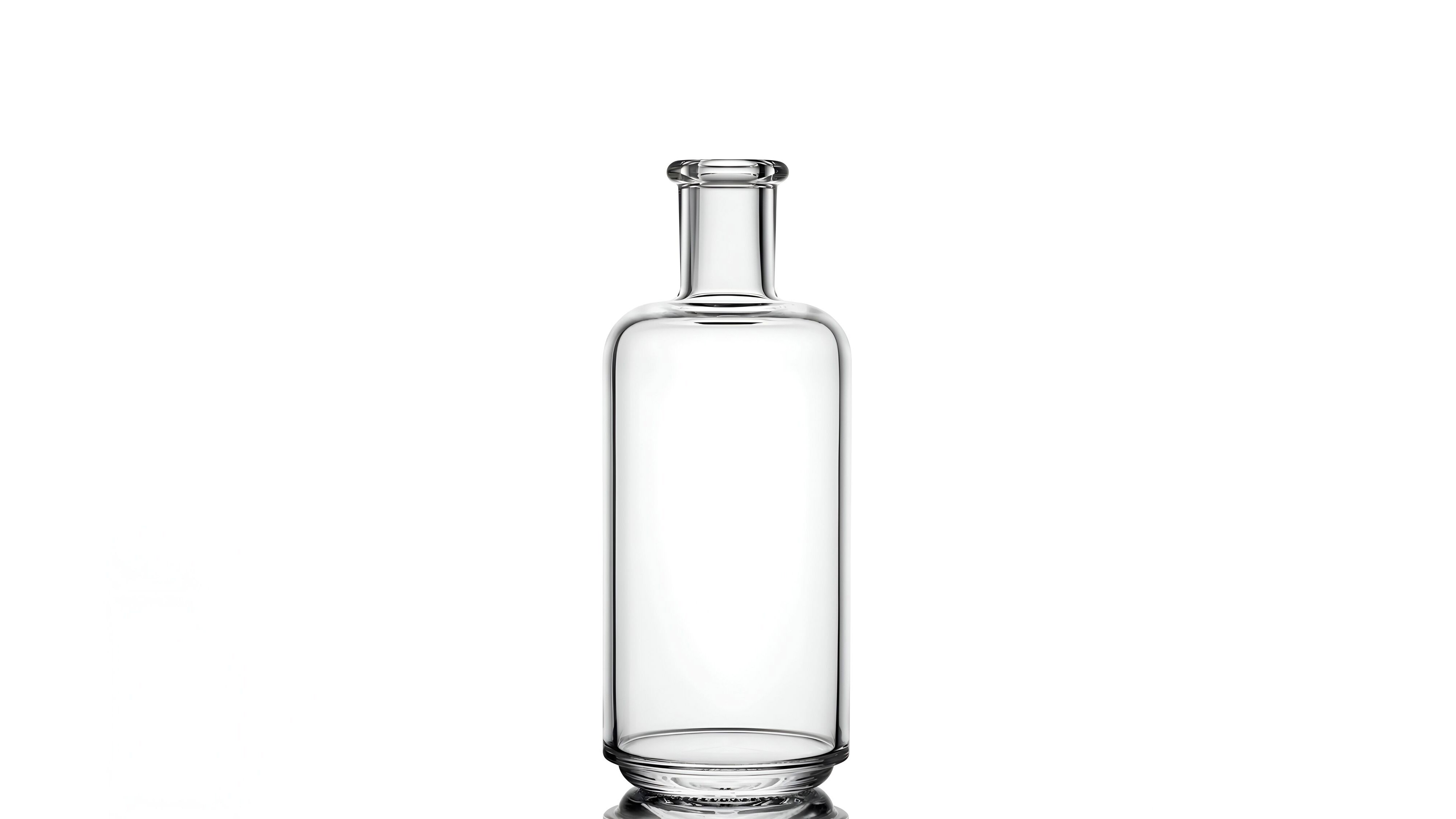 kouvelas riviera premiere flint glass olive oil & spirits bottle 500 ml bar top closure