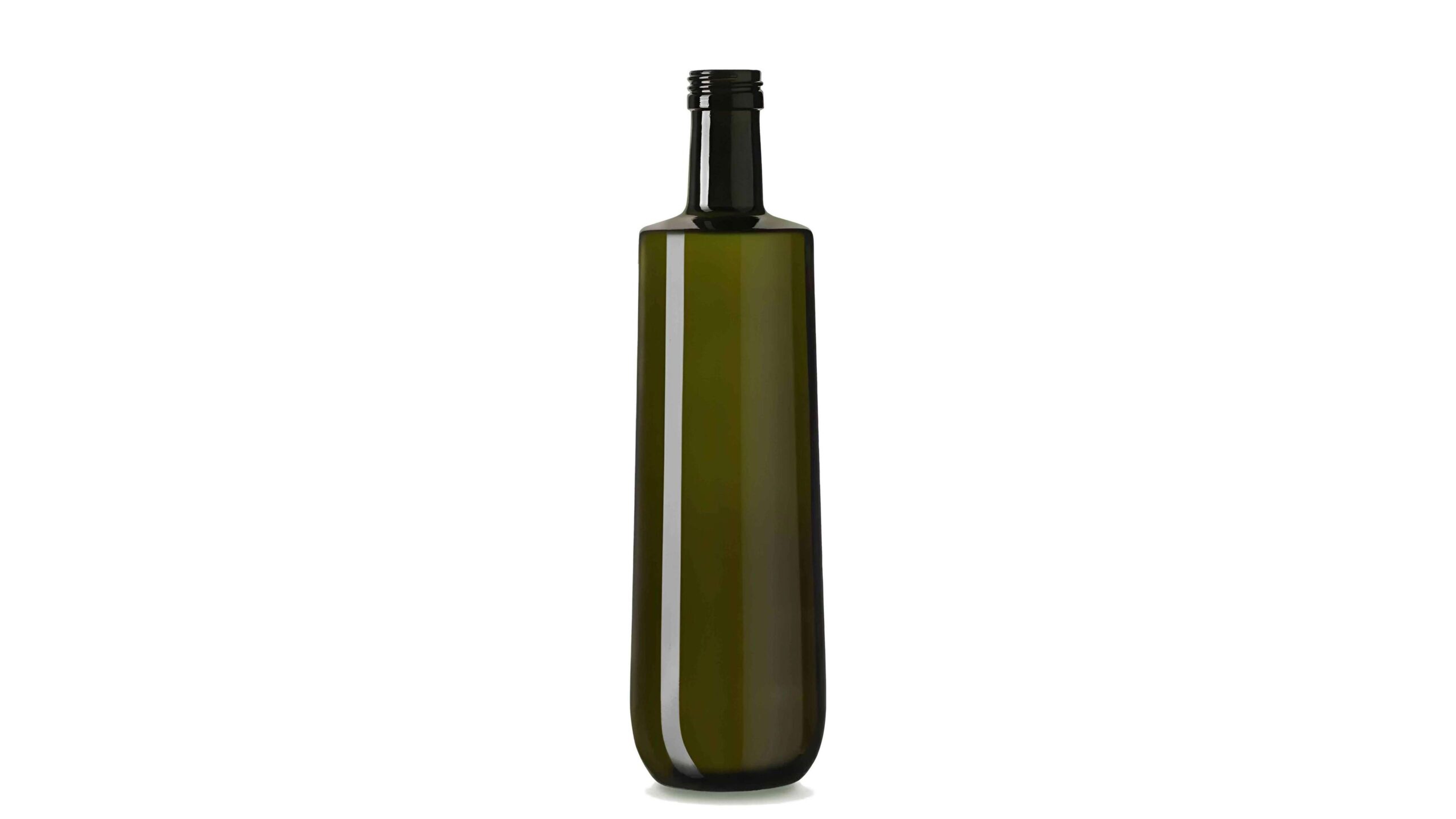kouvelas verdi new antique green glass olive oil bottle 500 ml screw type closure