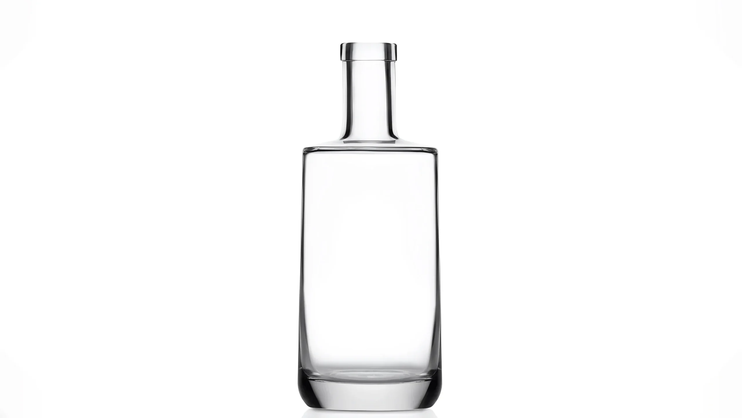 kouvelas bellagio flint glass olive oil & spirits bottle 700 ml bar top closure