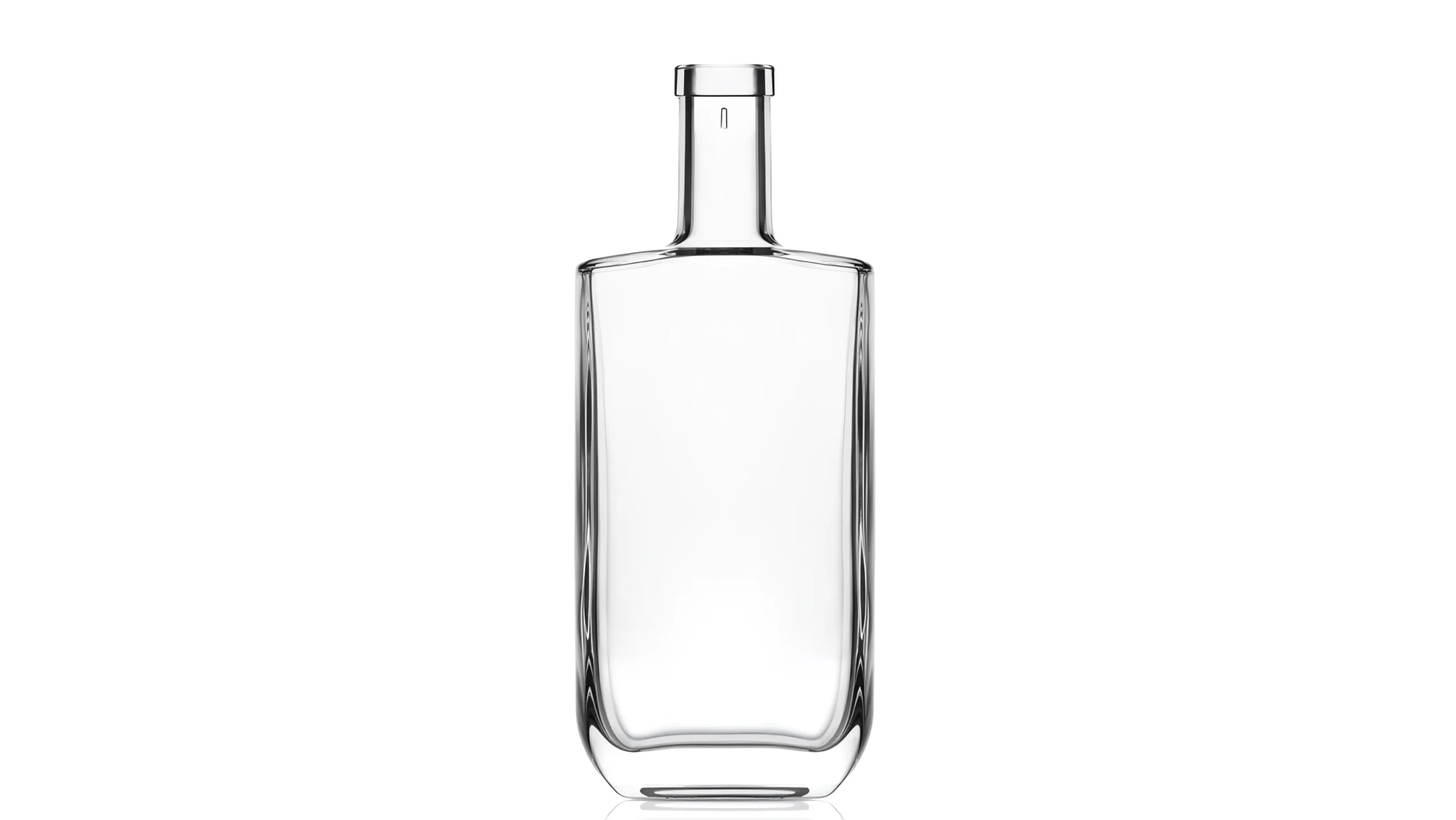 kouvelas julia flint glass olive oil & spirits bottle 700 ml bar top closure