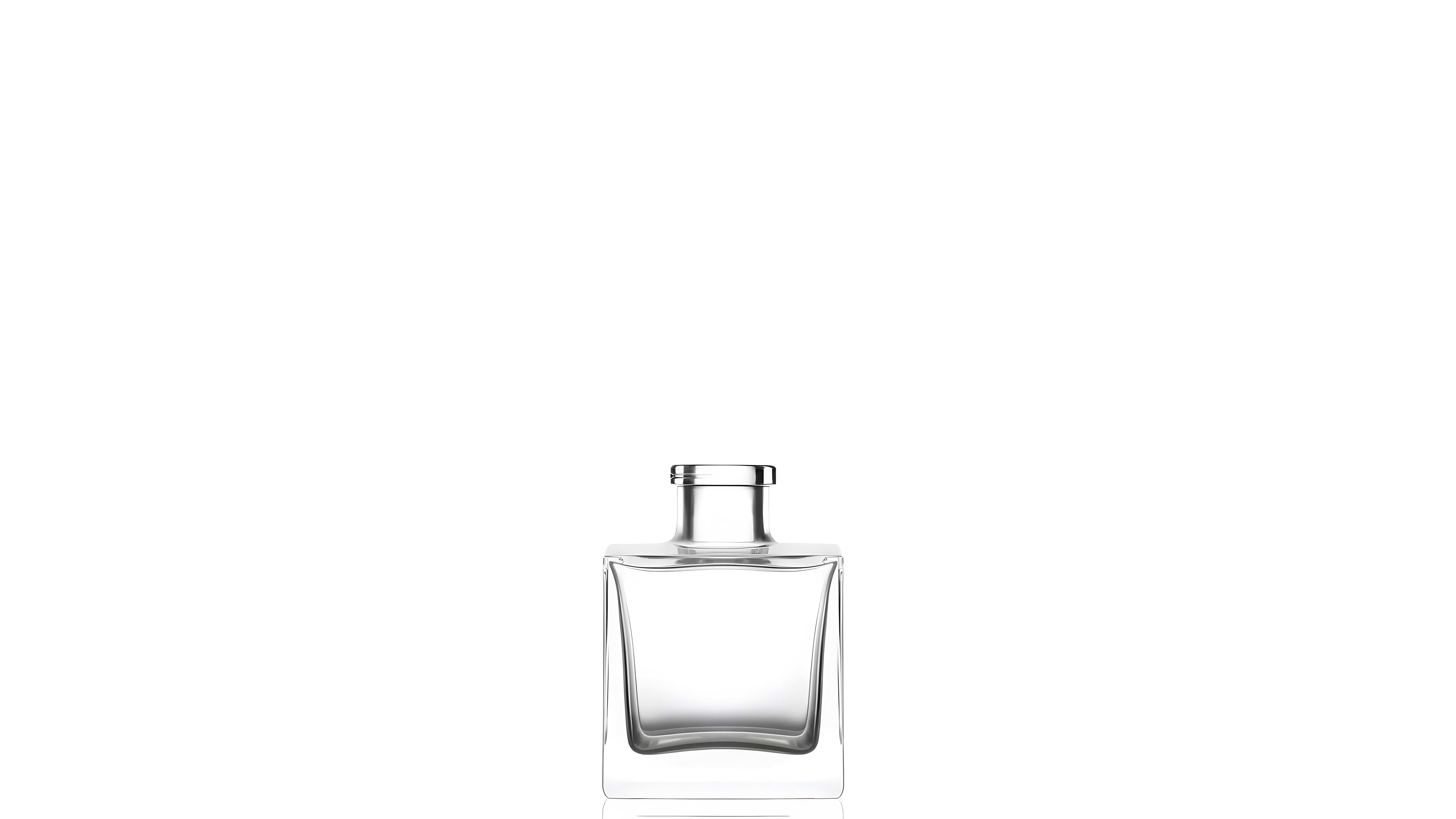 kouvelas luz flint glass olive oil & spirits bottle 100 ml bar top closure