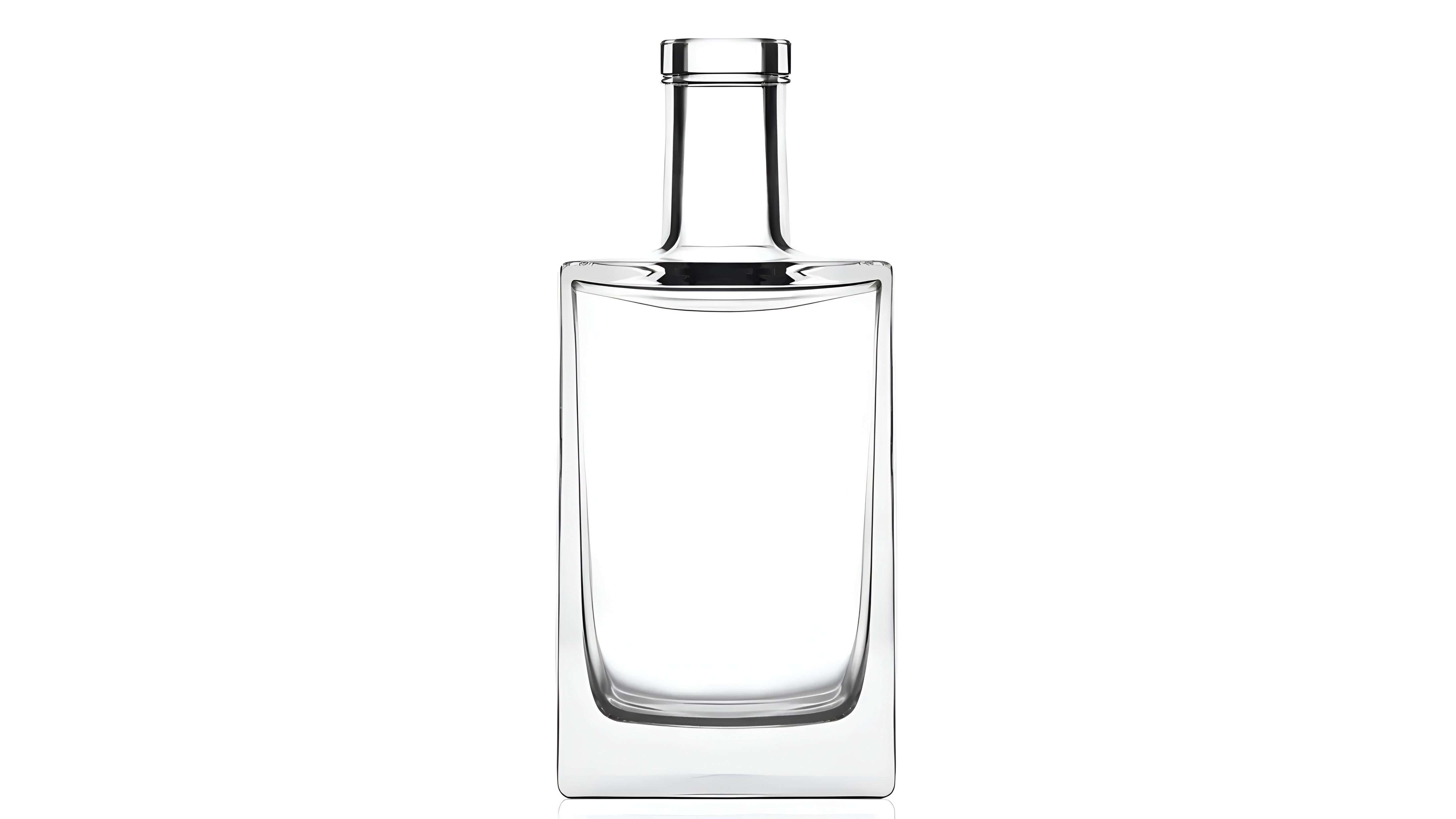 kouvelas luz flint glass olive oil & spirits bottle 700 ml bar top closure