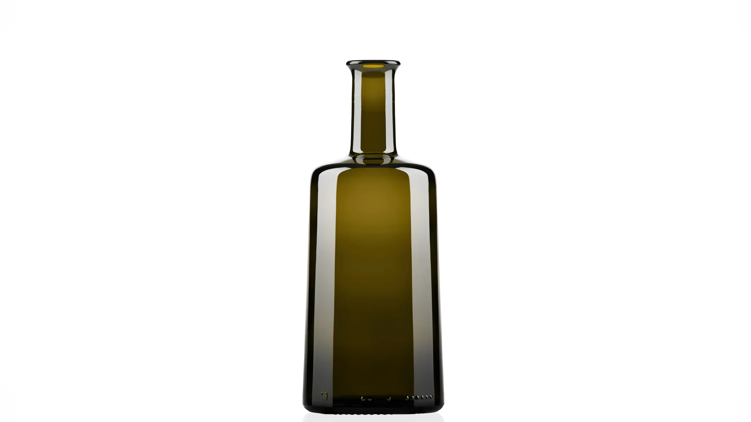 kouvelas primula glass oak green glass olive oil bottle 500 ml bar top closure
