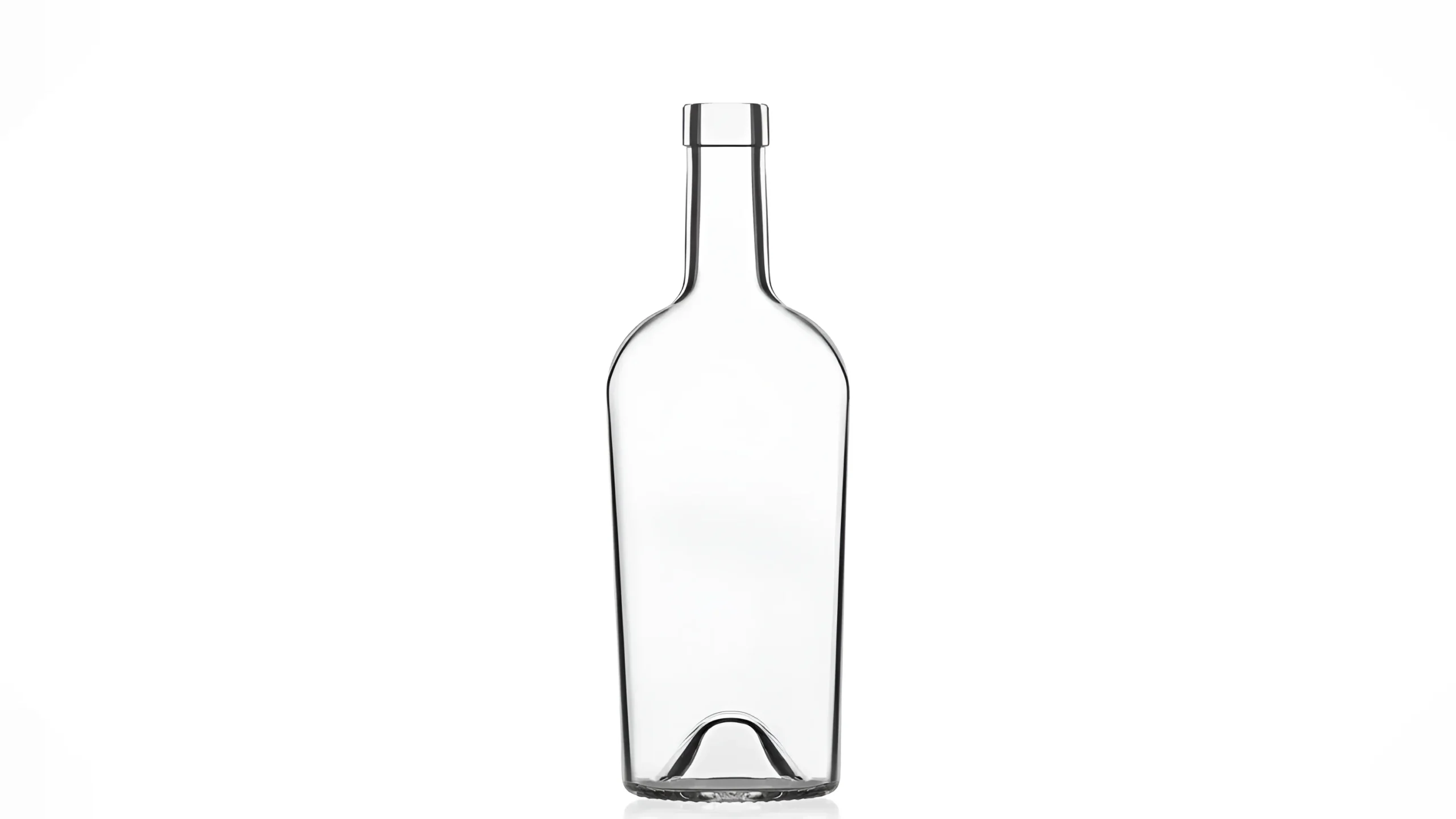 kouvelas regine flint glass olive oil & spirits bottle 500 ml bar top closure