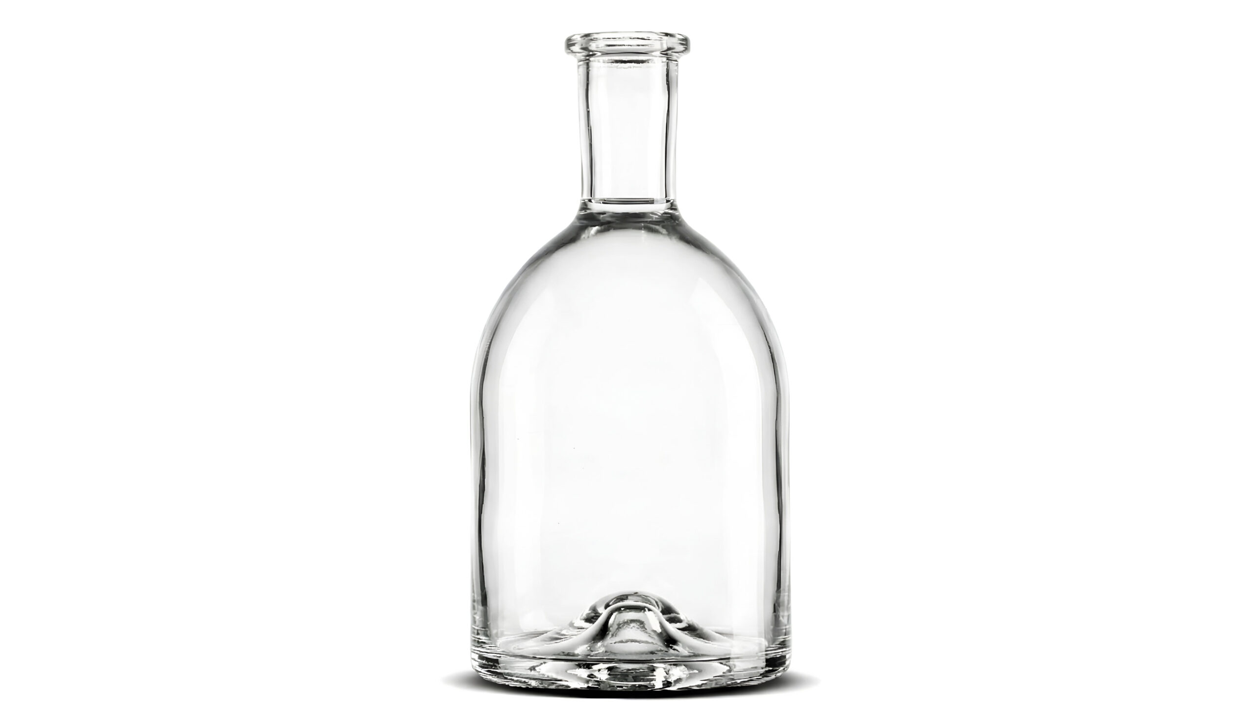 kouvelas botanic flint glass olive oil & spirits bottle 700 ml bar top closure