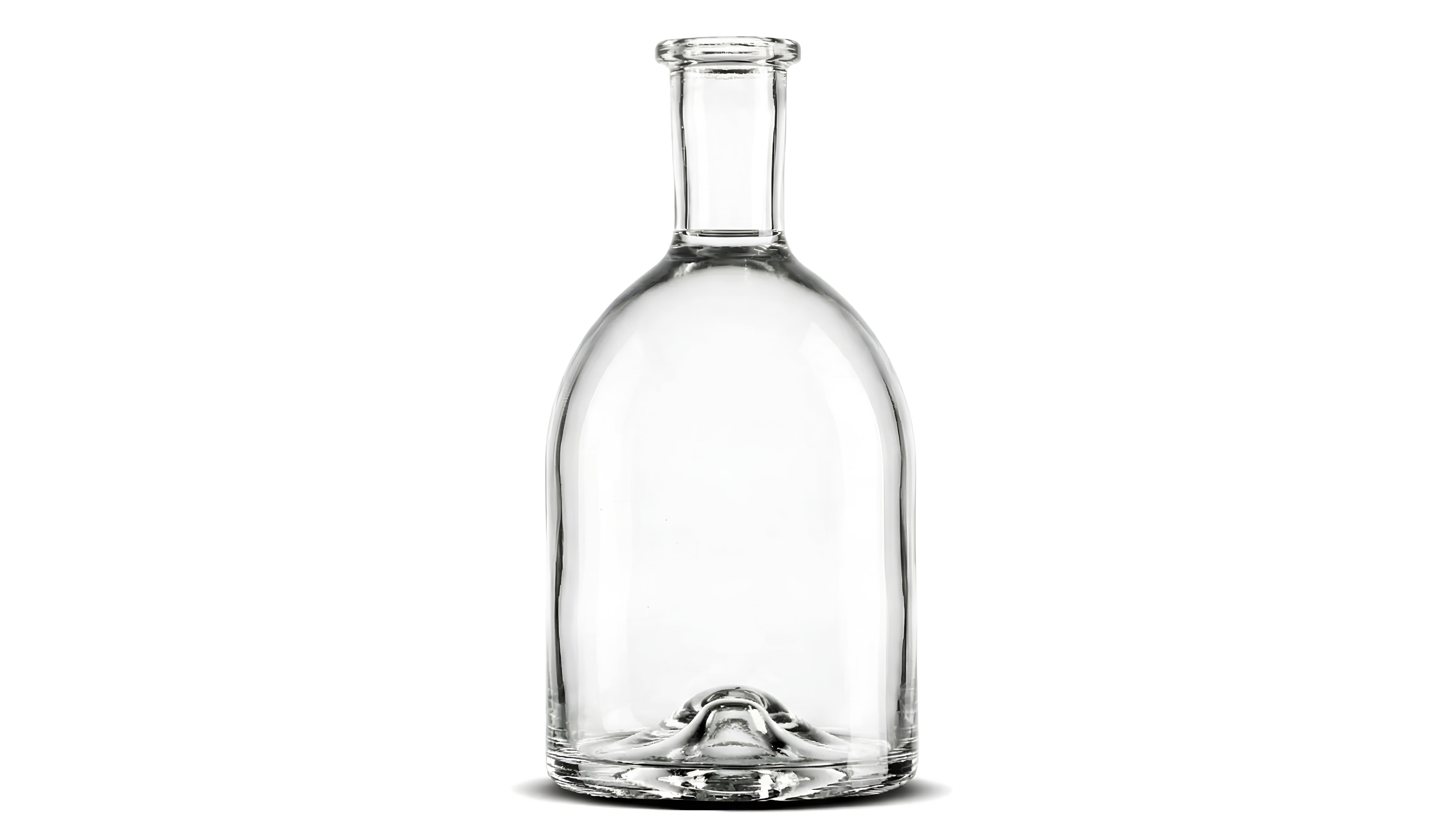 kouvelas botanic flint glass olive oil & spirits bottle 700 ml bar top closure