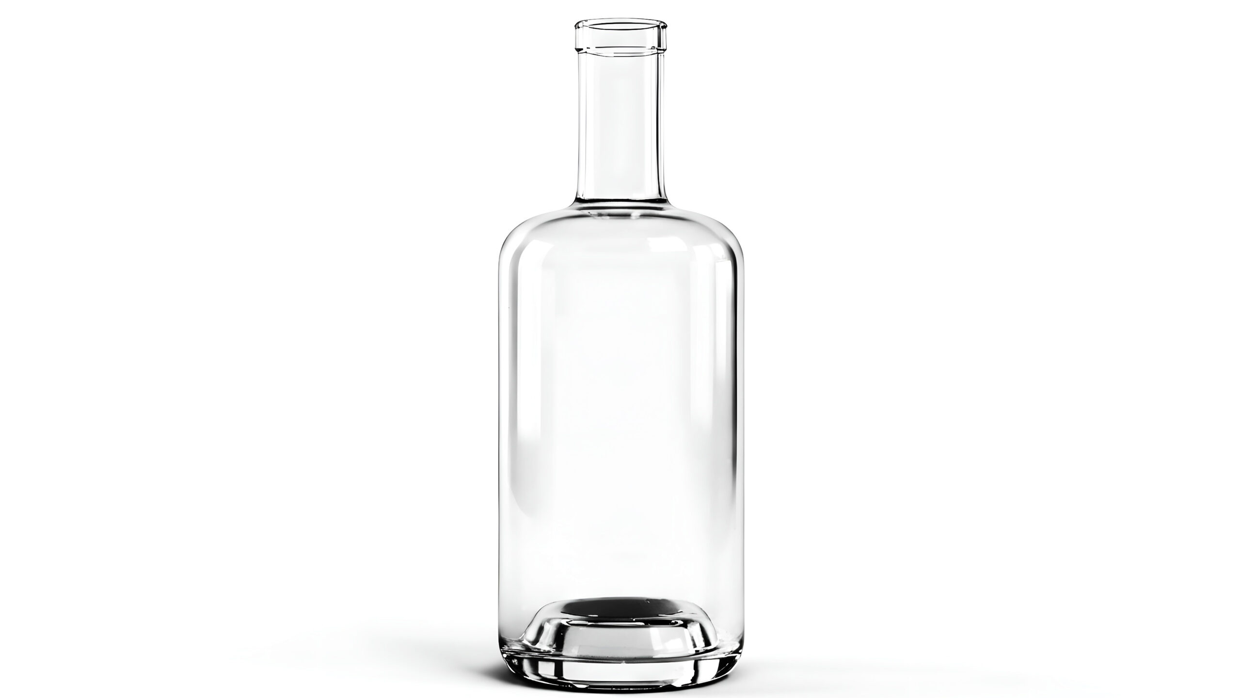 kouvelas distil'er flint glass olive oil & spirits bottle 700 ml bar top closure