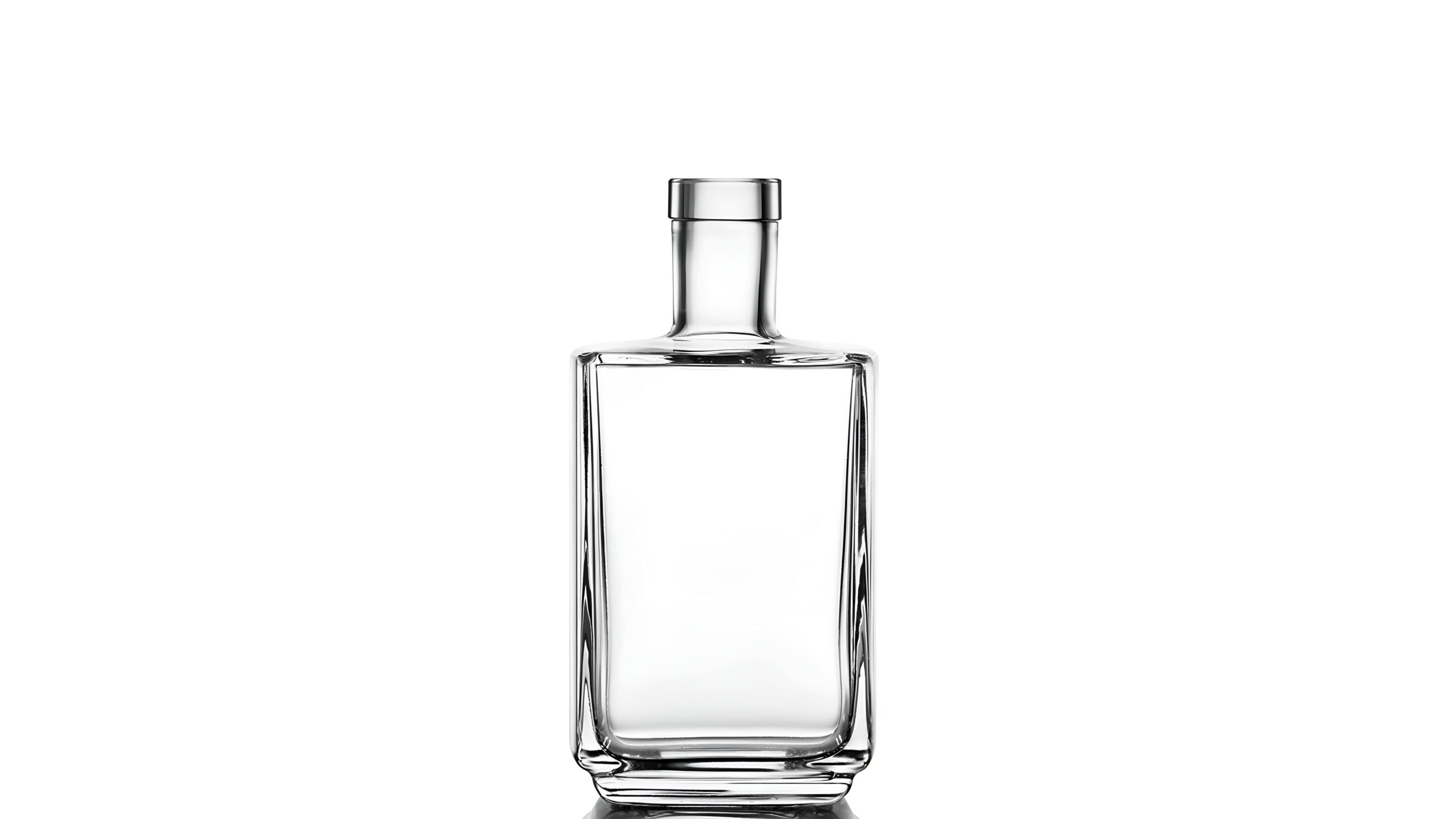 kouvelas harrison extra flint glass olive oil & spirits bottle 500 ml bar top closure