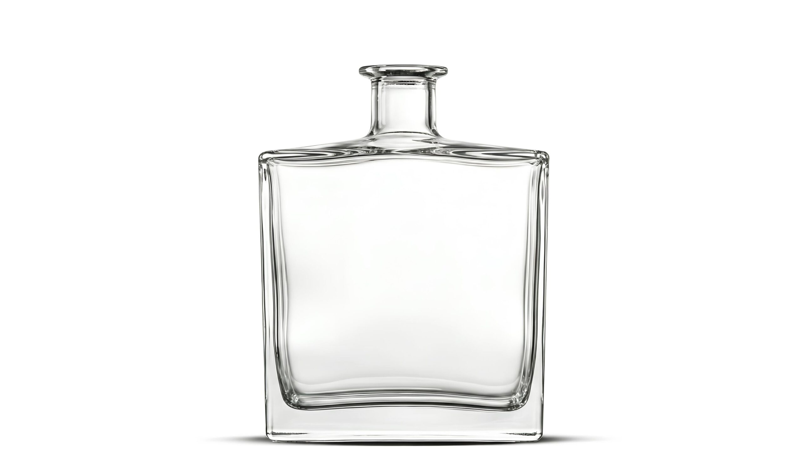 kouvelas jens flint glass olive oil & spirits bottle 500 ml bar top closure