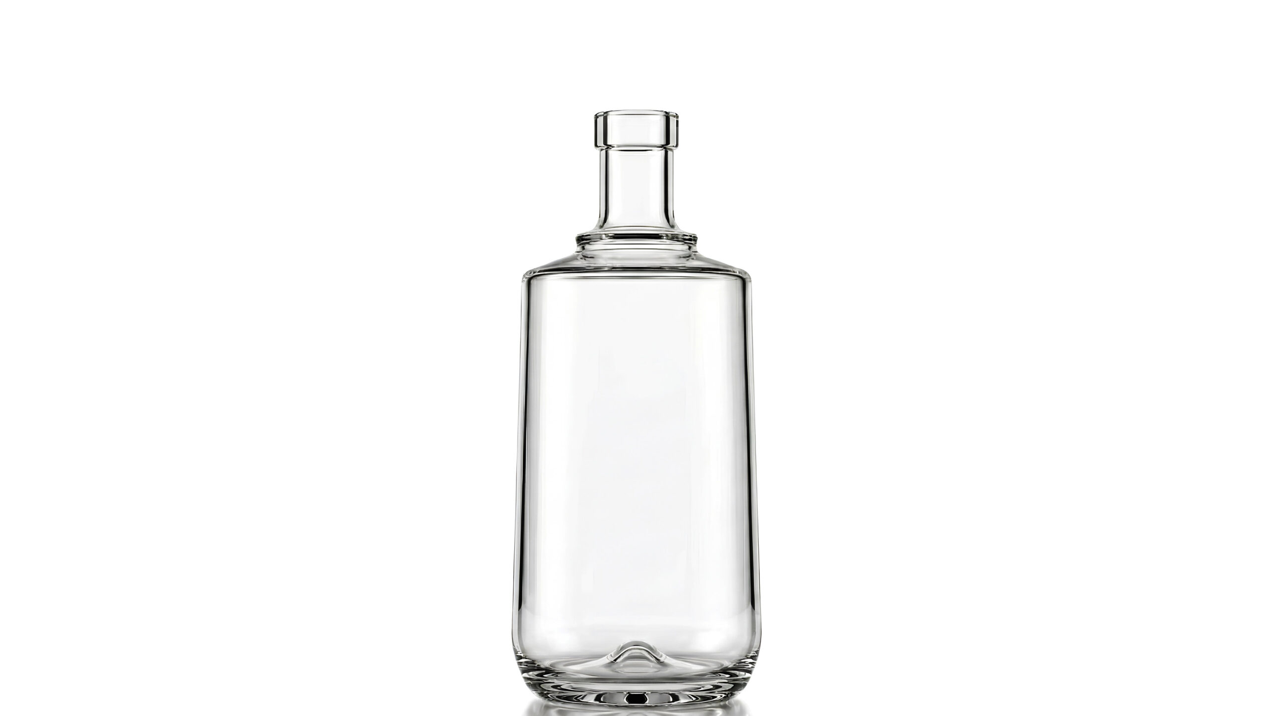 kouvelas juno flint glass olive oil & spirits bottle 500 ml bar top closure