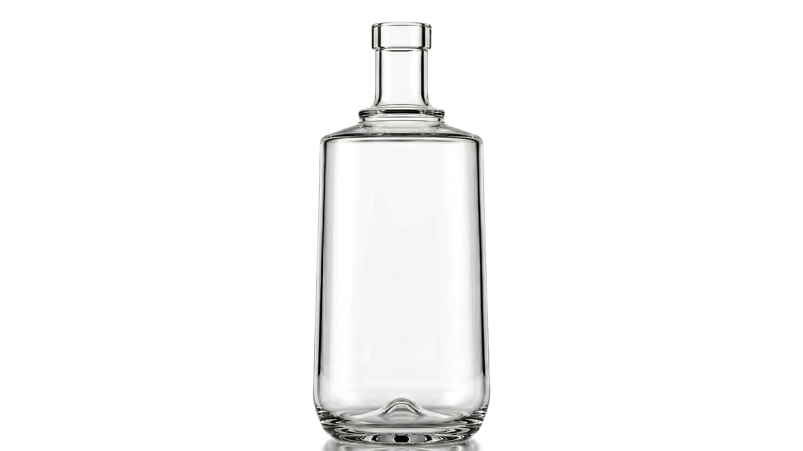 kouvelas juno flint glass olive oil & spirits bottle 700 ml bar top closure