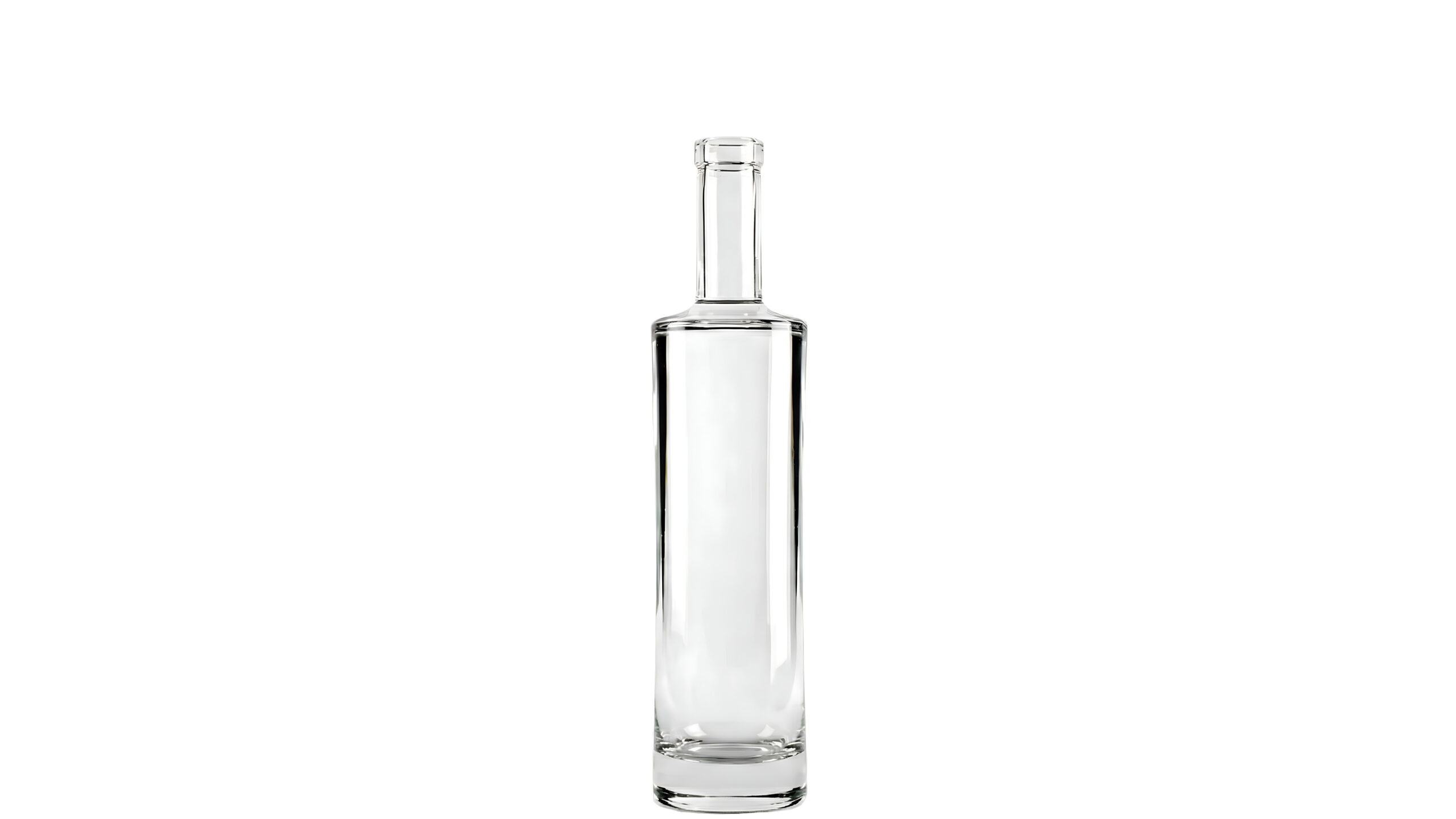kouvelas kendo spirit flint glass olive oil & spirits bottle 500 ml bar top closure