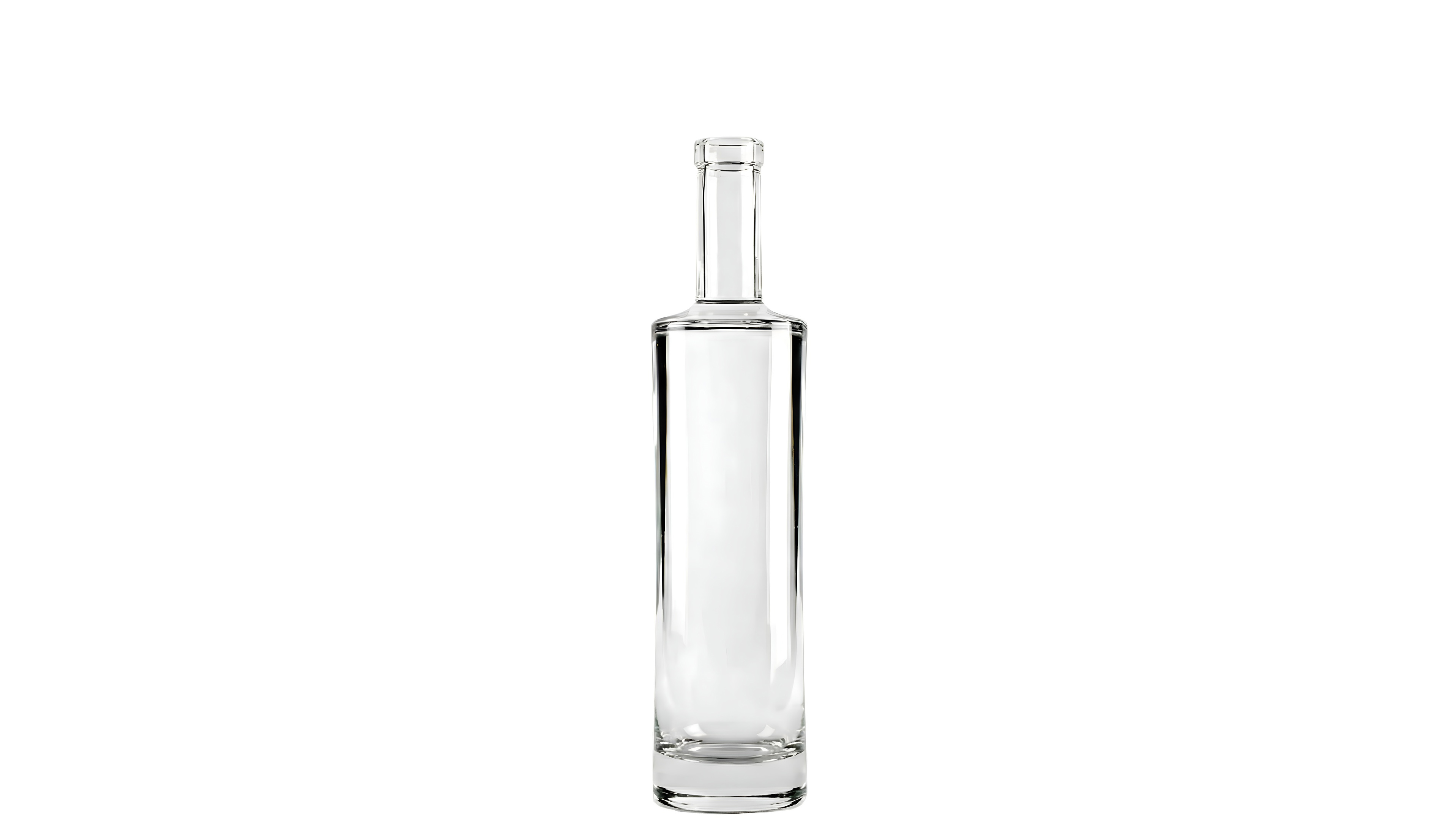 kouvelas kendo spirit flint glass olive oil & spirits bottle 500 ml bar top closure