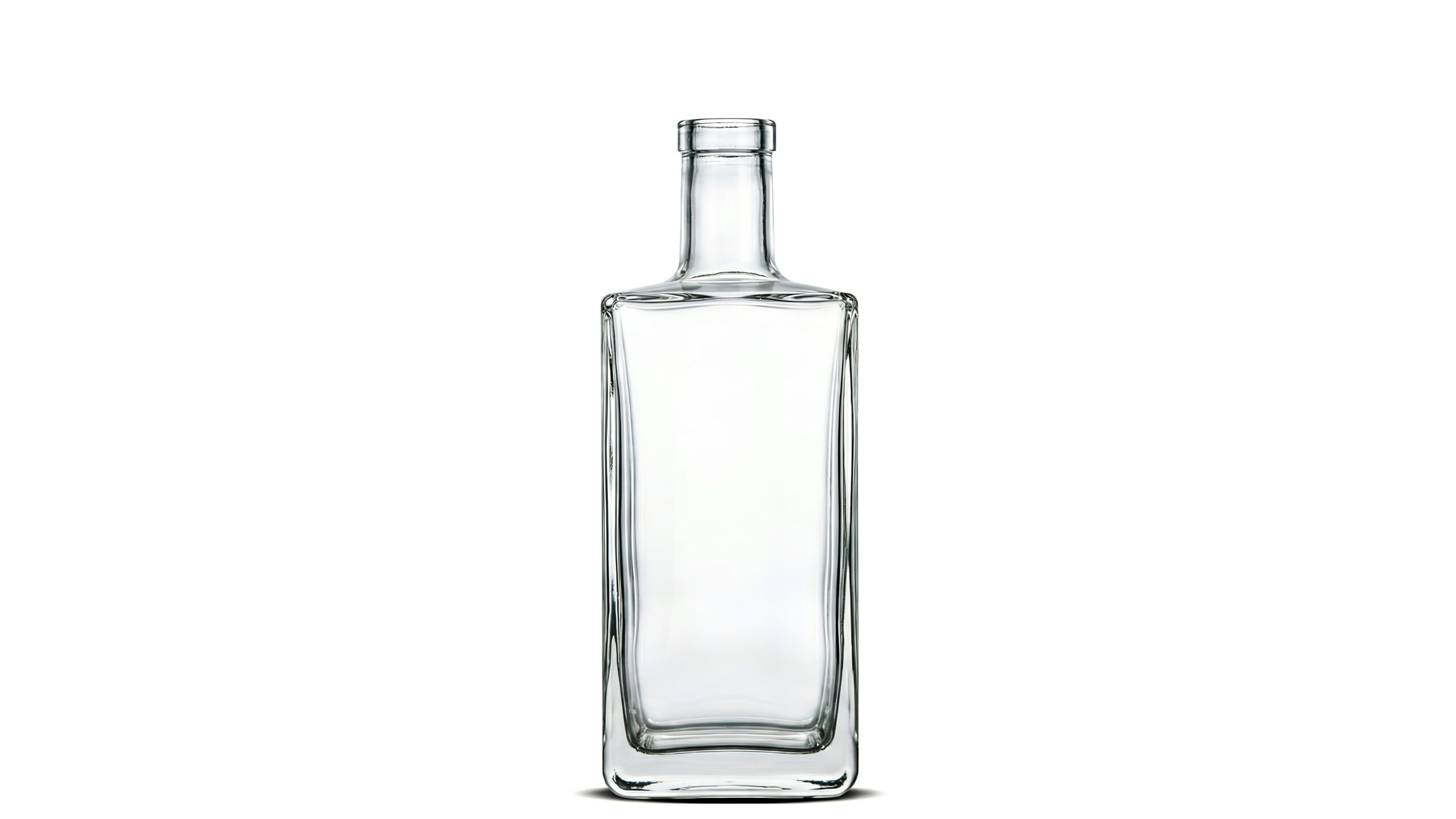 kouvelas long island flint glass olive oil & spirits bottle 500 ml bar top closure