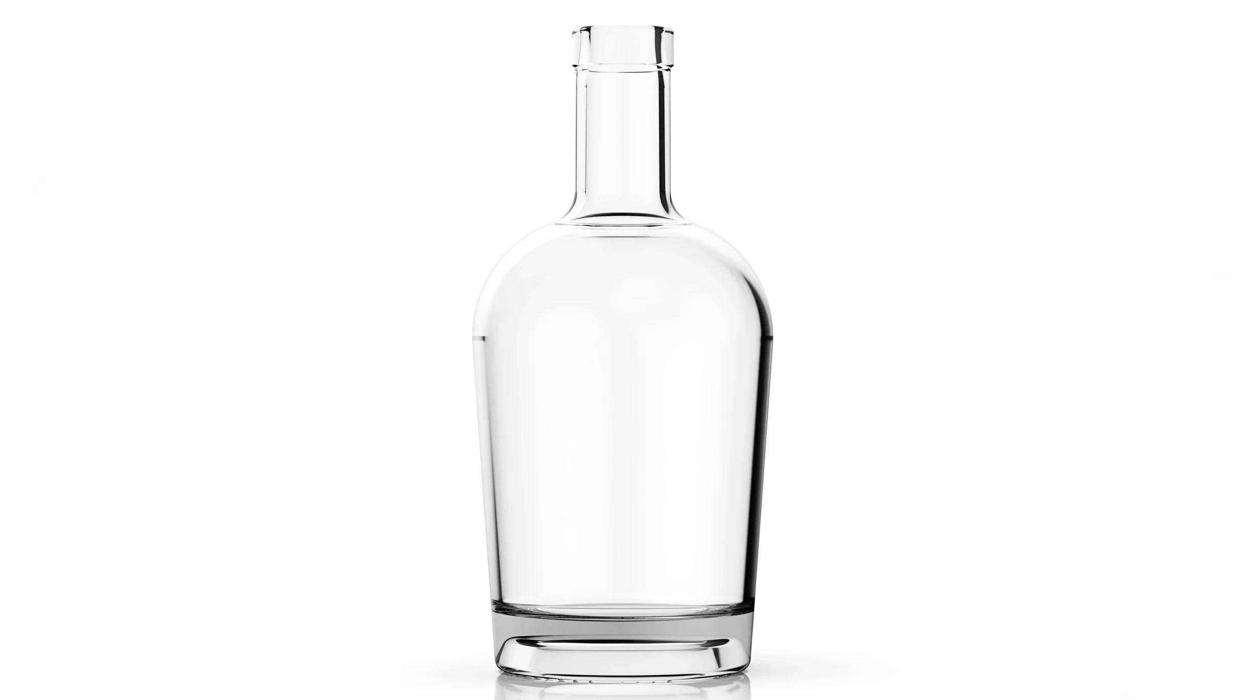 kouvelas montego flint glass olive oil & spirits bottle 700 ml bar top closure