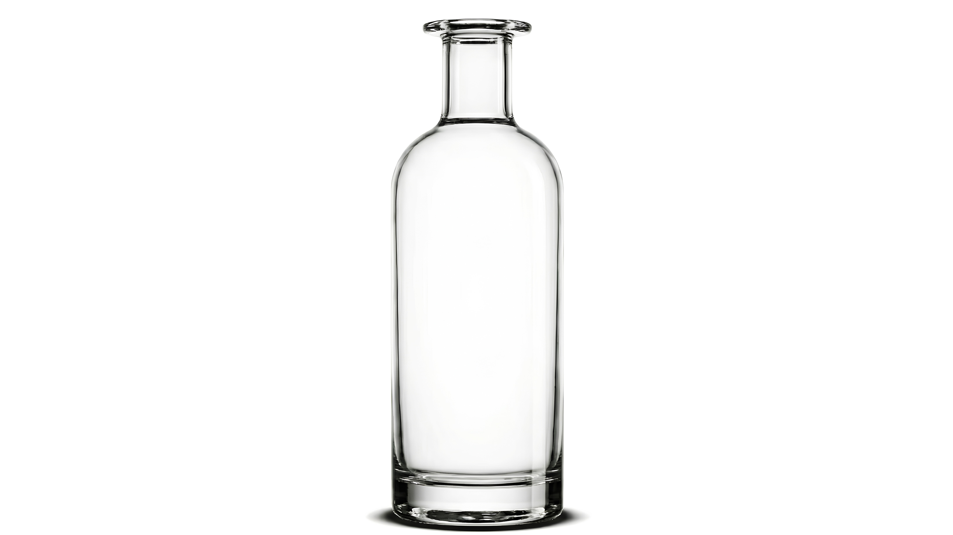 kouvelas oslo apothek flint glass olive oil & spirits bottle 700 ml bar top closure