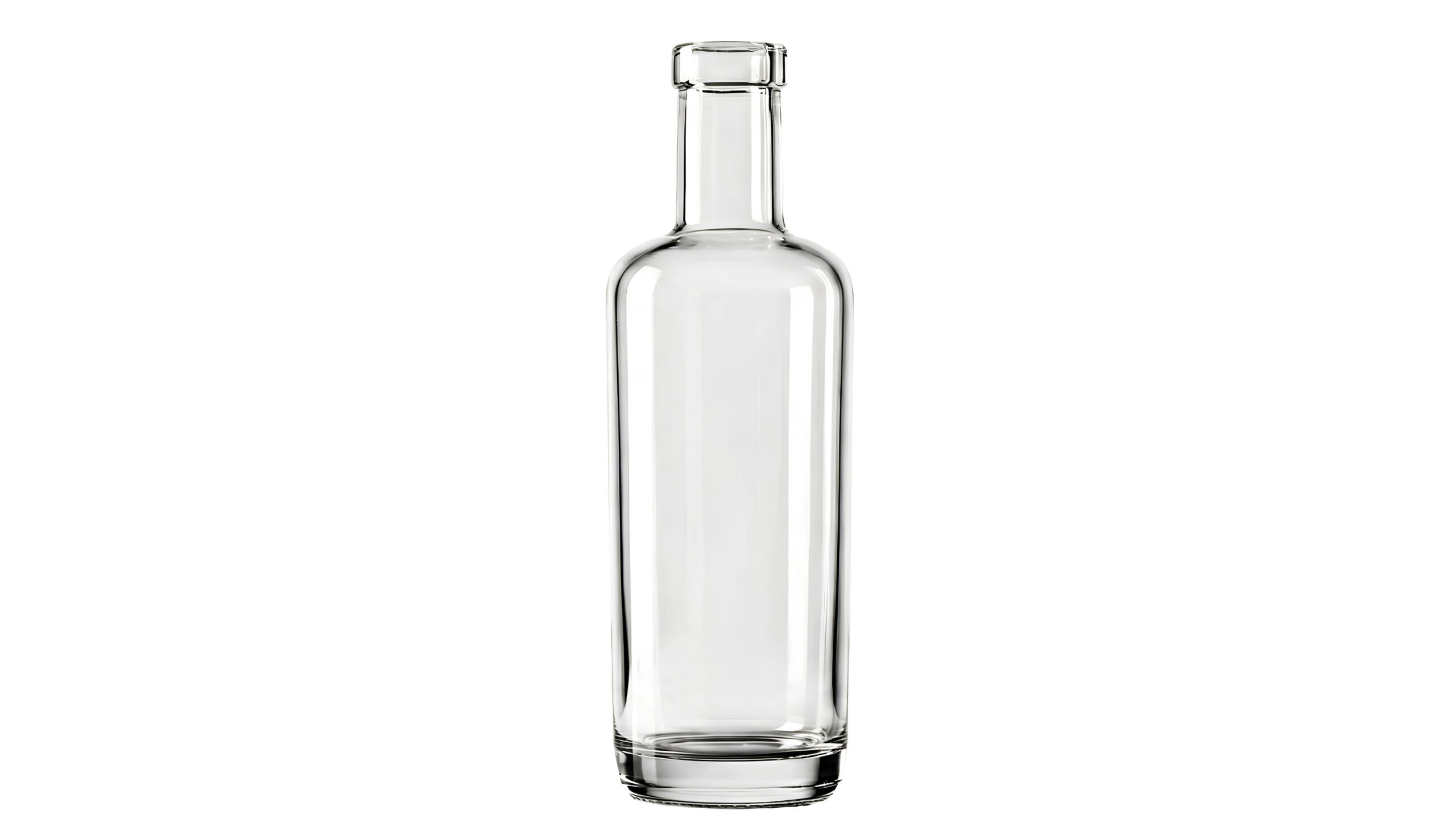 kouvelas oxygen flint glass olive oil & spirits bottle 700 ml bar top closure