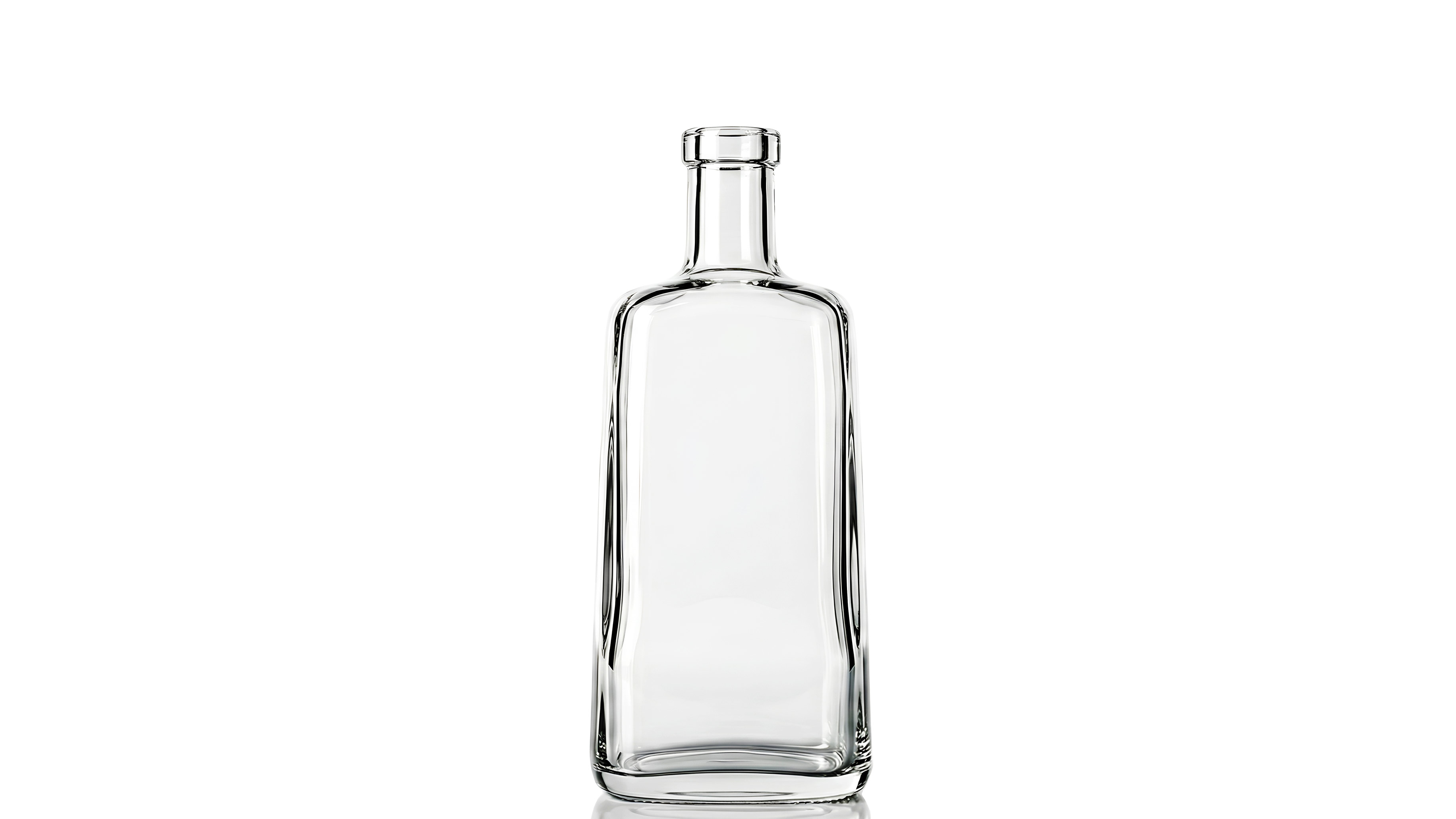kouvelas tsar flint glass olive oil & spirits bottle 500 ml bar top closure