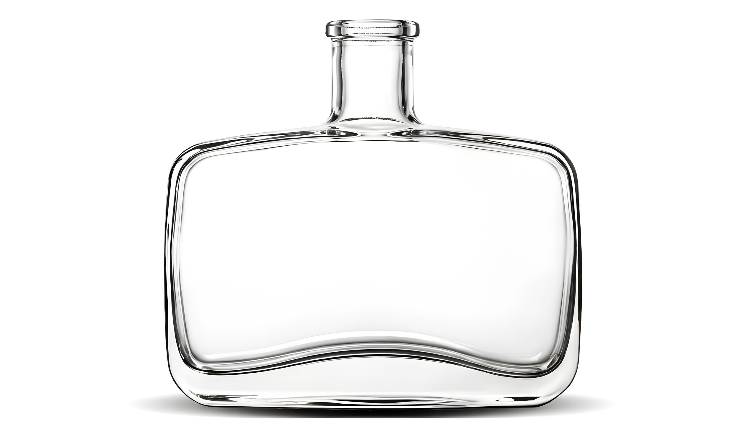 kouvelas yogi flint glass olive oil & spirits bottle 700 ml bar top closure