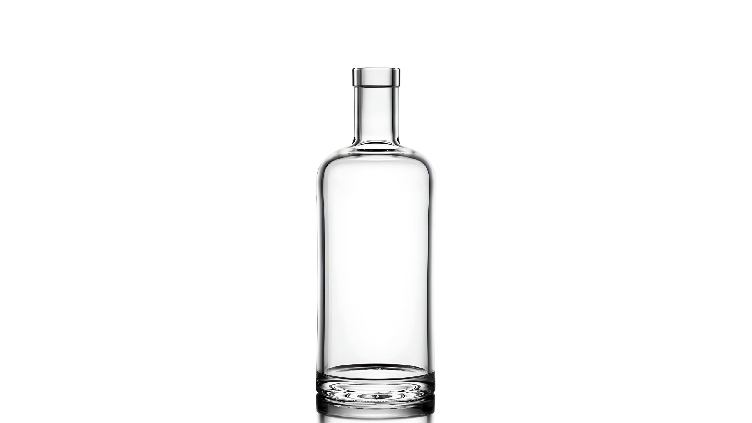 kouvelas zaida extra flint glass olive oil & spirits bottle 500 ml bar top closure