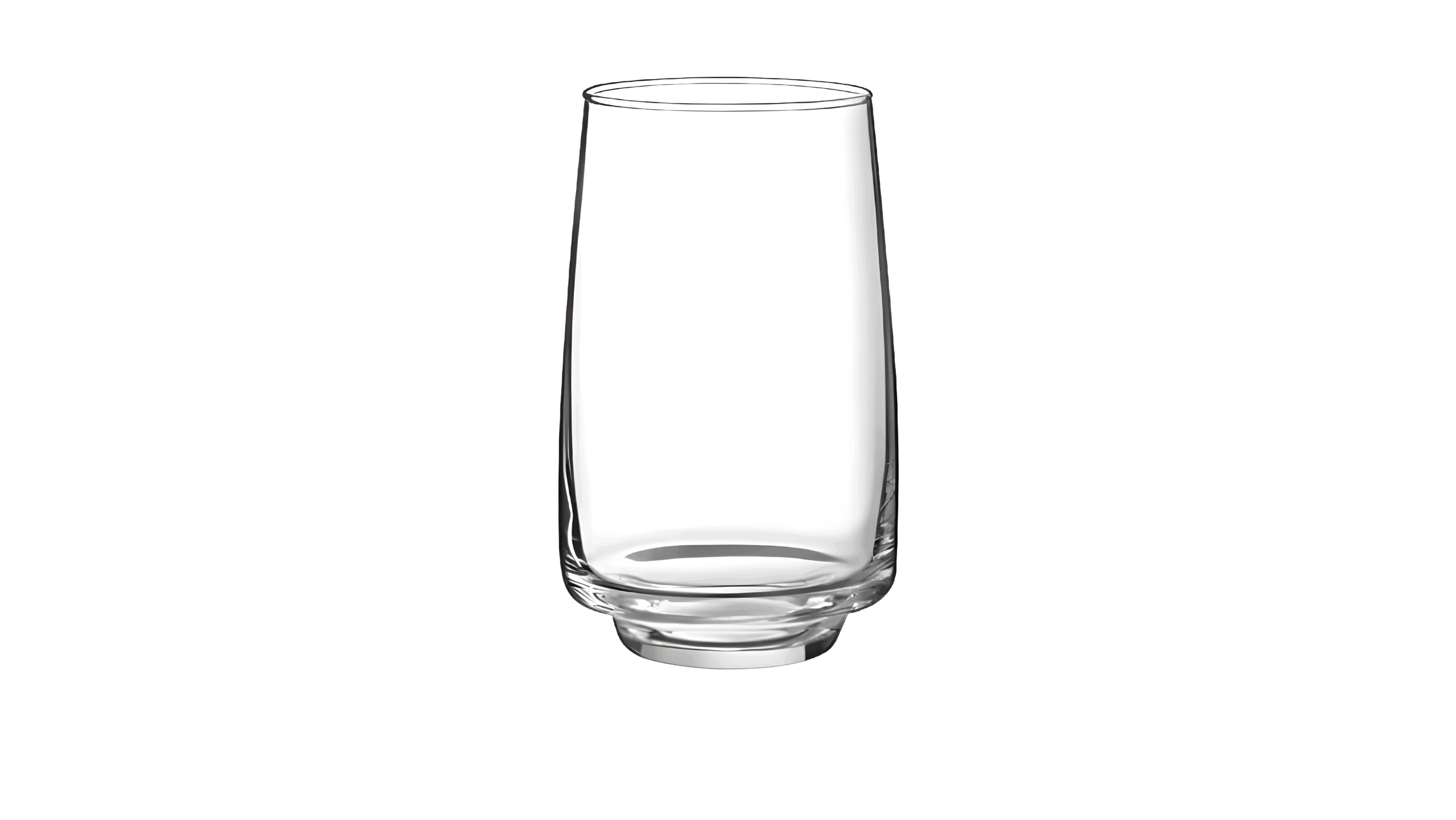 kouvelas equip home glass 350 ml horeca