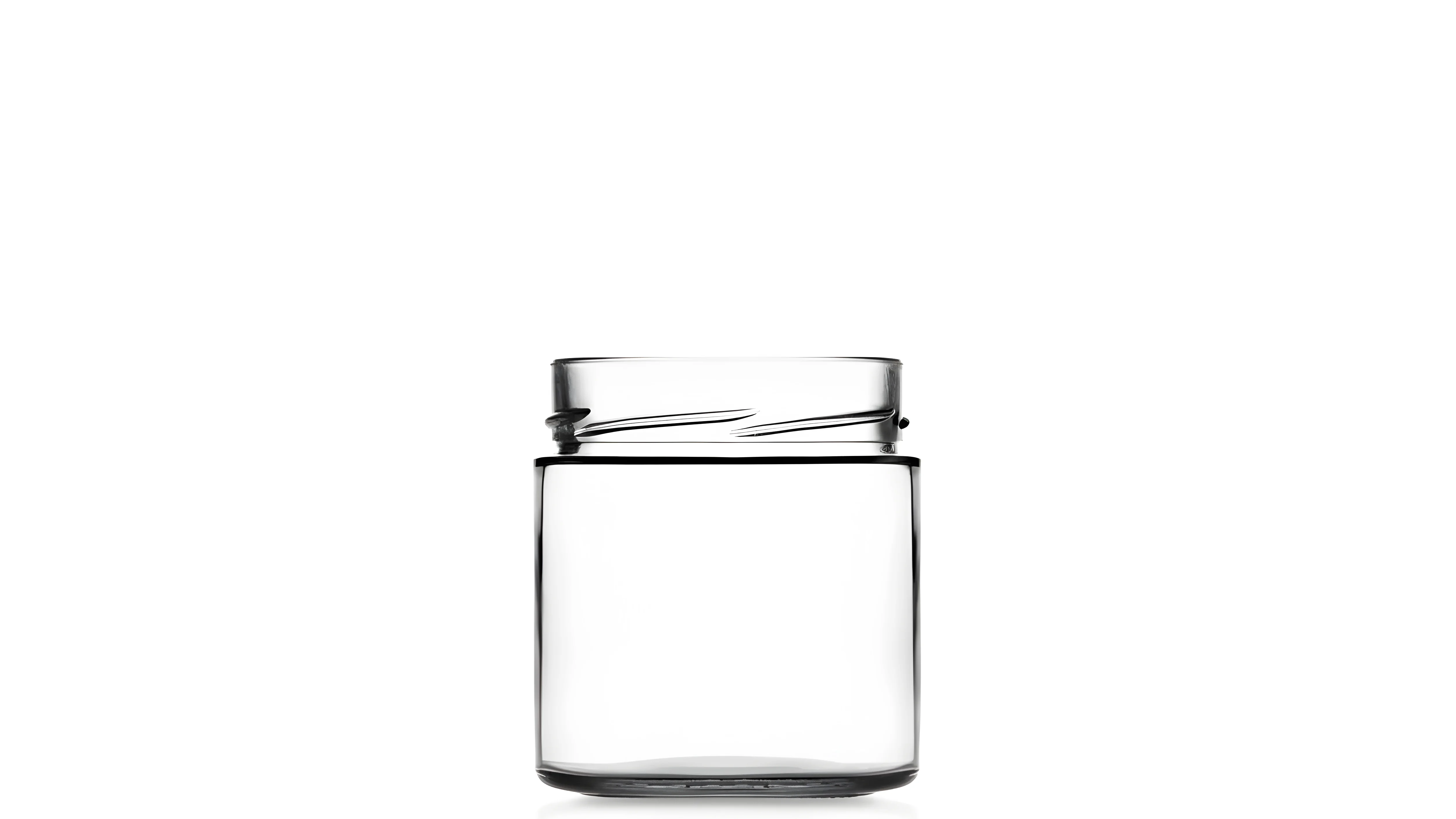 kouvelas plus 82 flint food jar 410 ml twist off closure