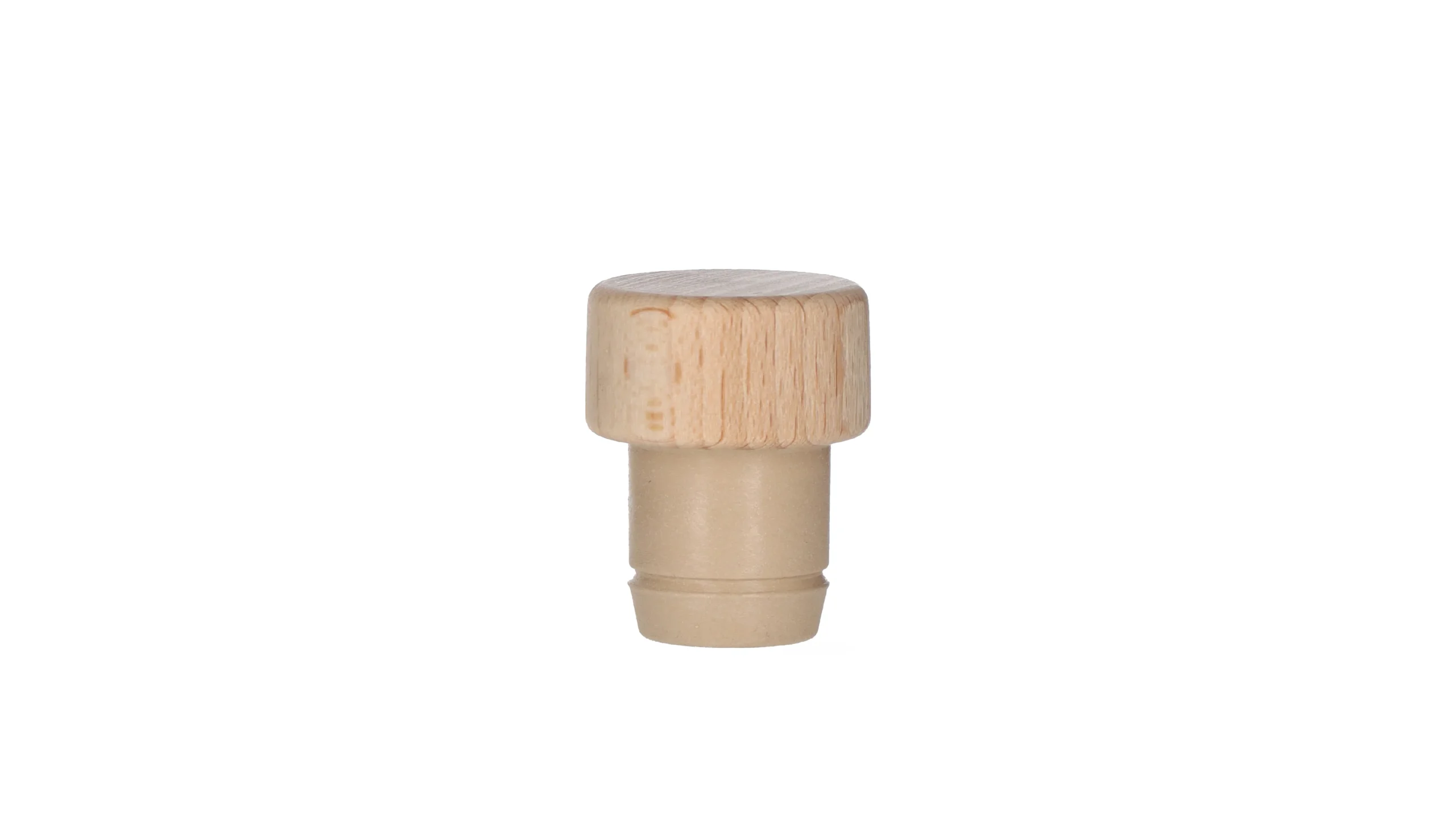 kouvelas wood-mix t top closure cap with pourer size A19,5/19/18,5/18 1