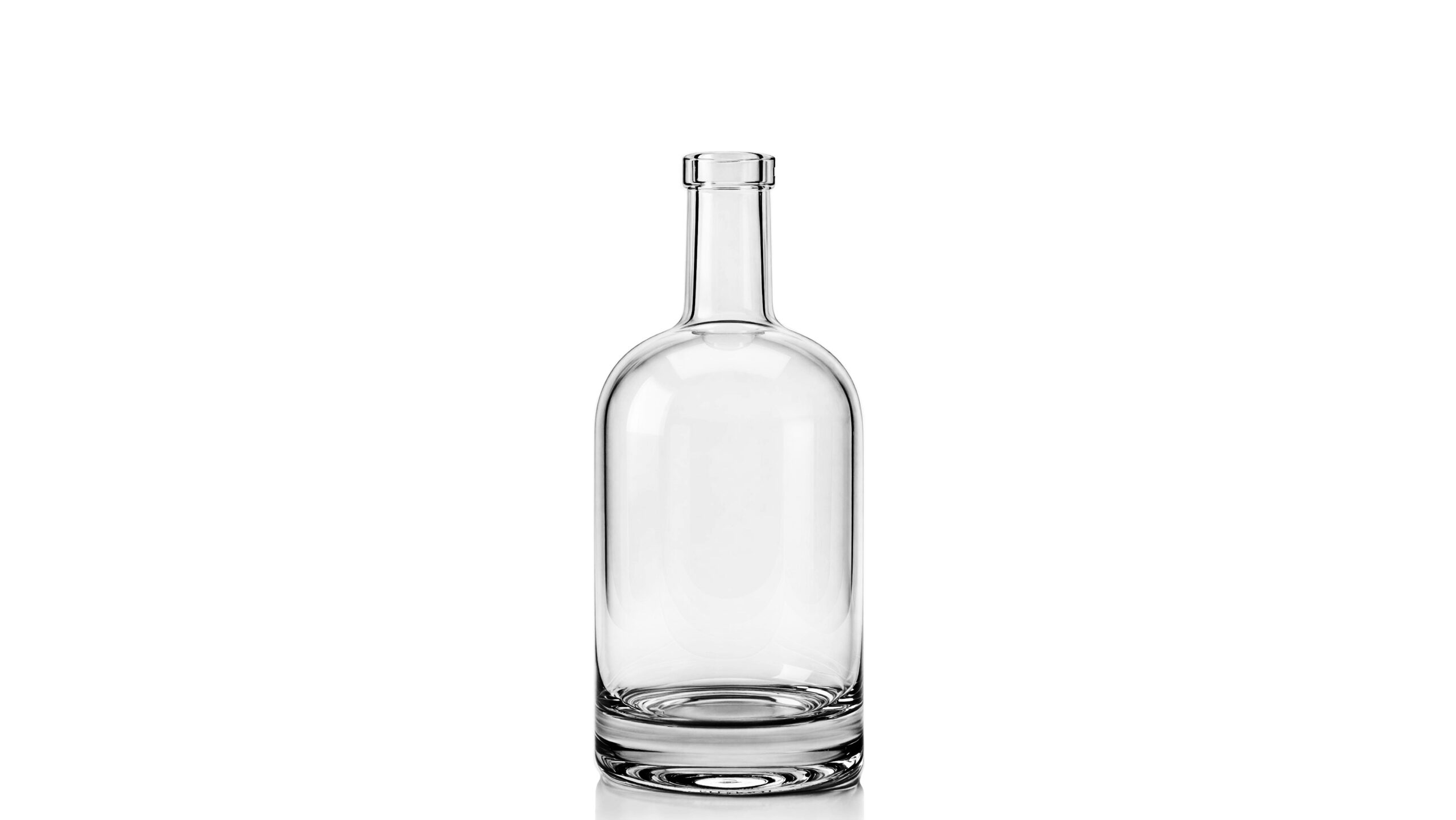 kouvelas master flint glass olive oil & spirits bottle 500 ml bar top closure
