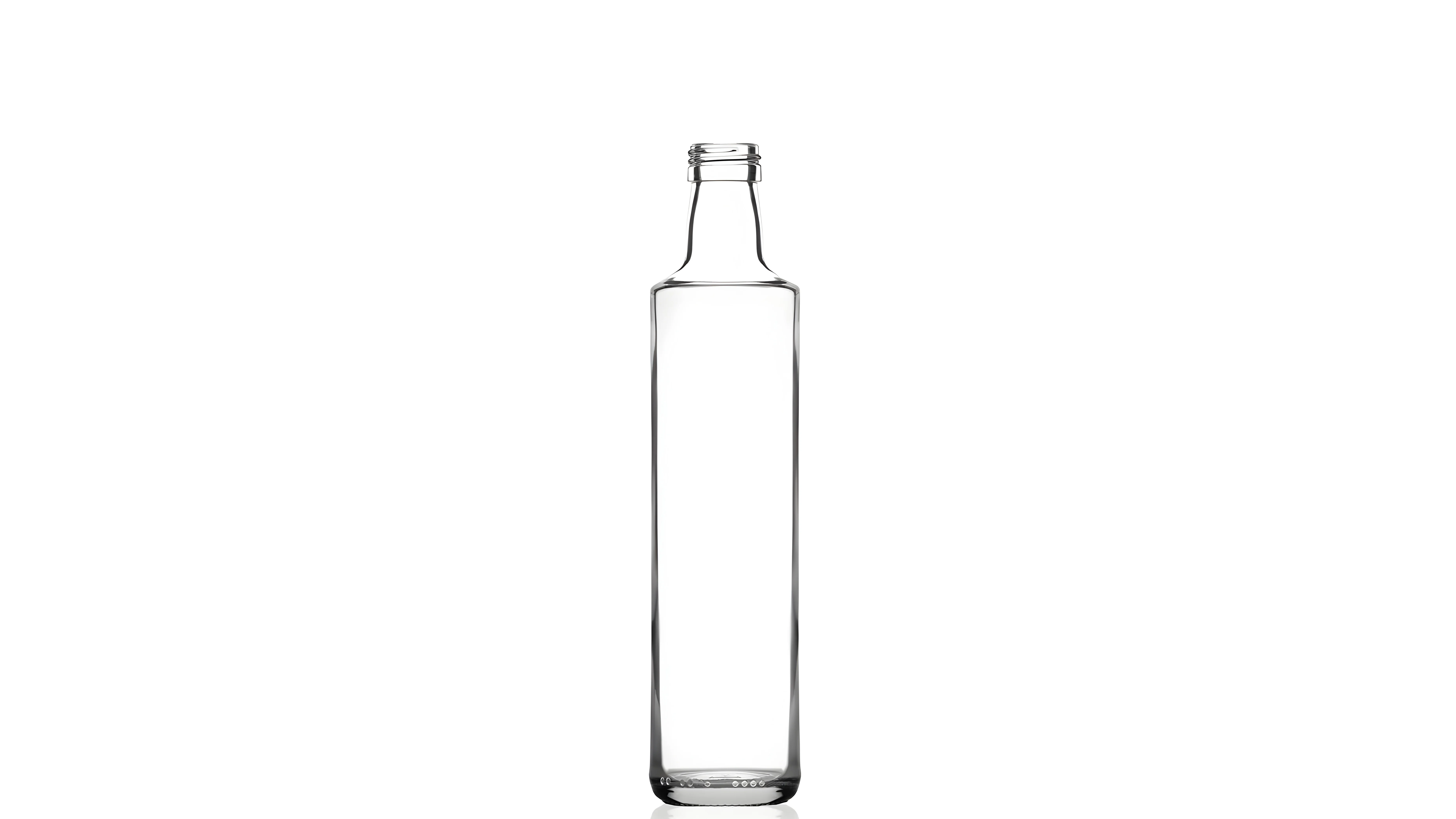 kouvelas dorica flint glass olive oil & spirits bottle 500 ml screw type closure