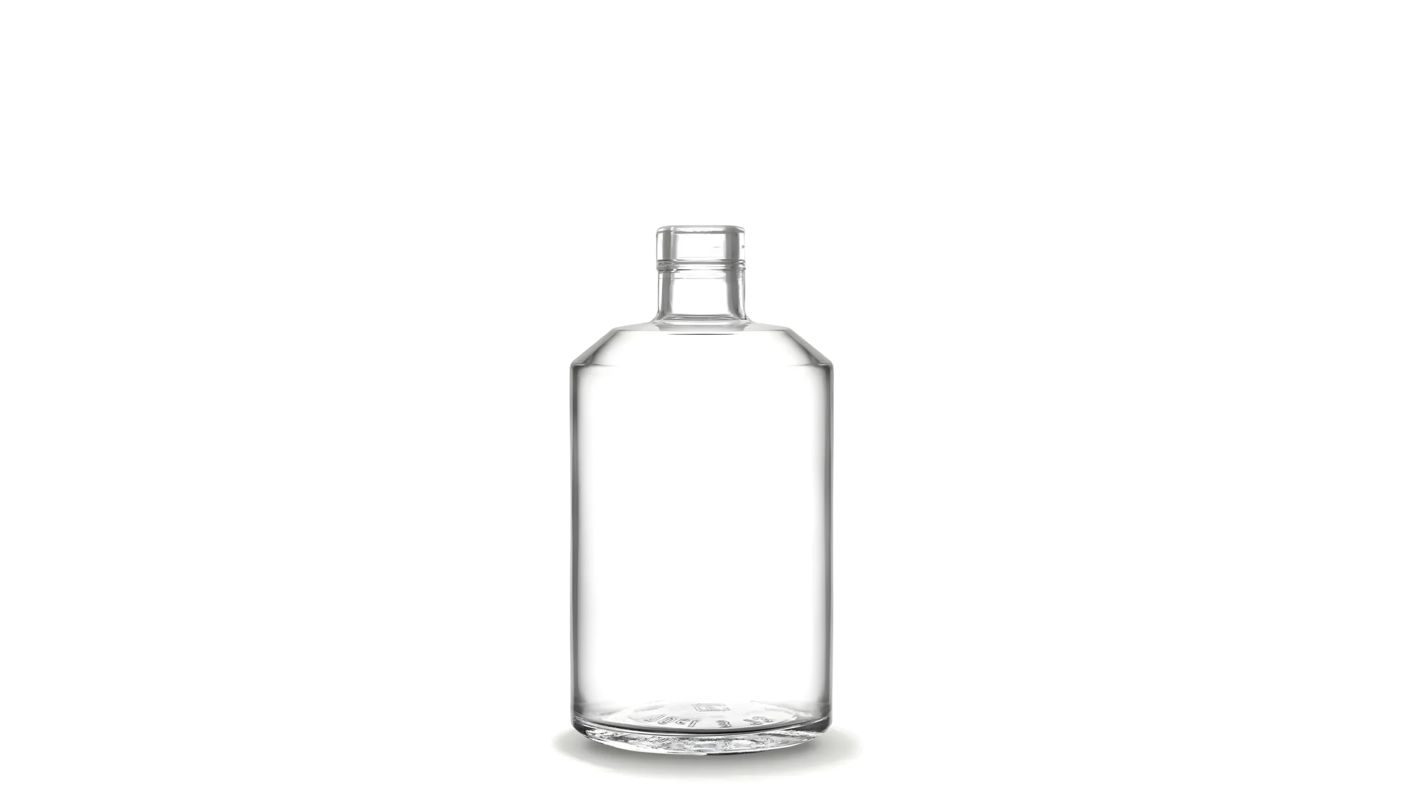 kouvelas chiara flint glass olive oil & spirits 250 ml bottle bar top closure