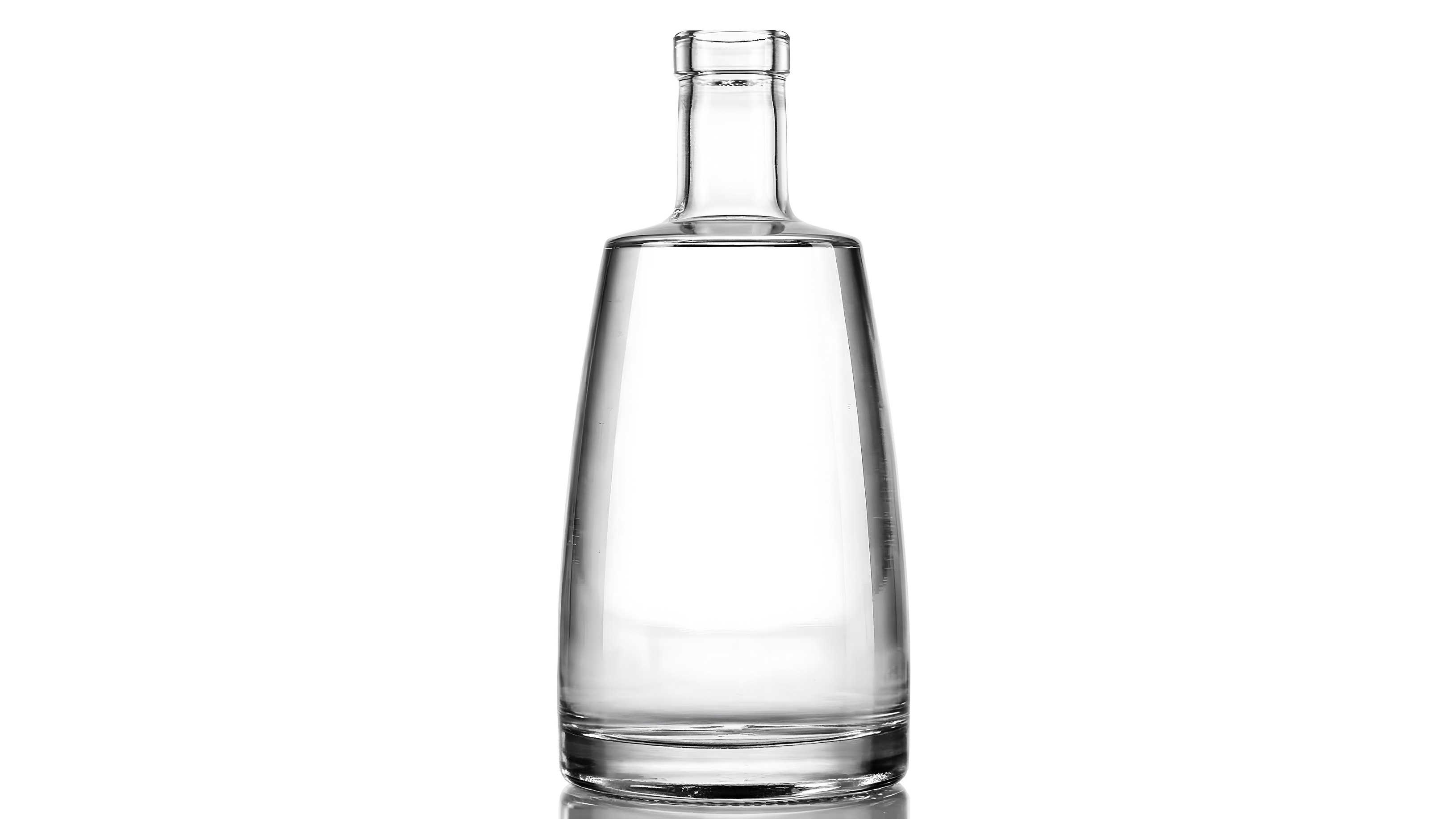 kouvelas little pasha flint glass olive oil spirits bottle 700 ml bar top closure