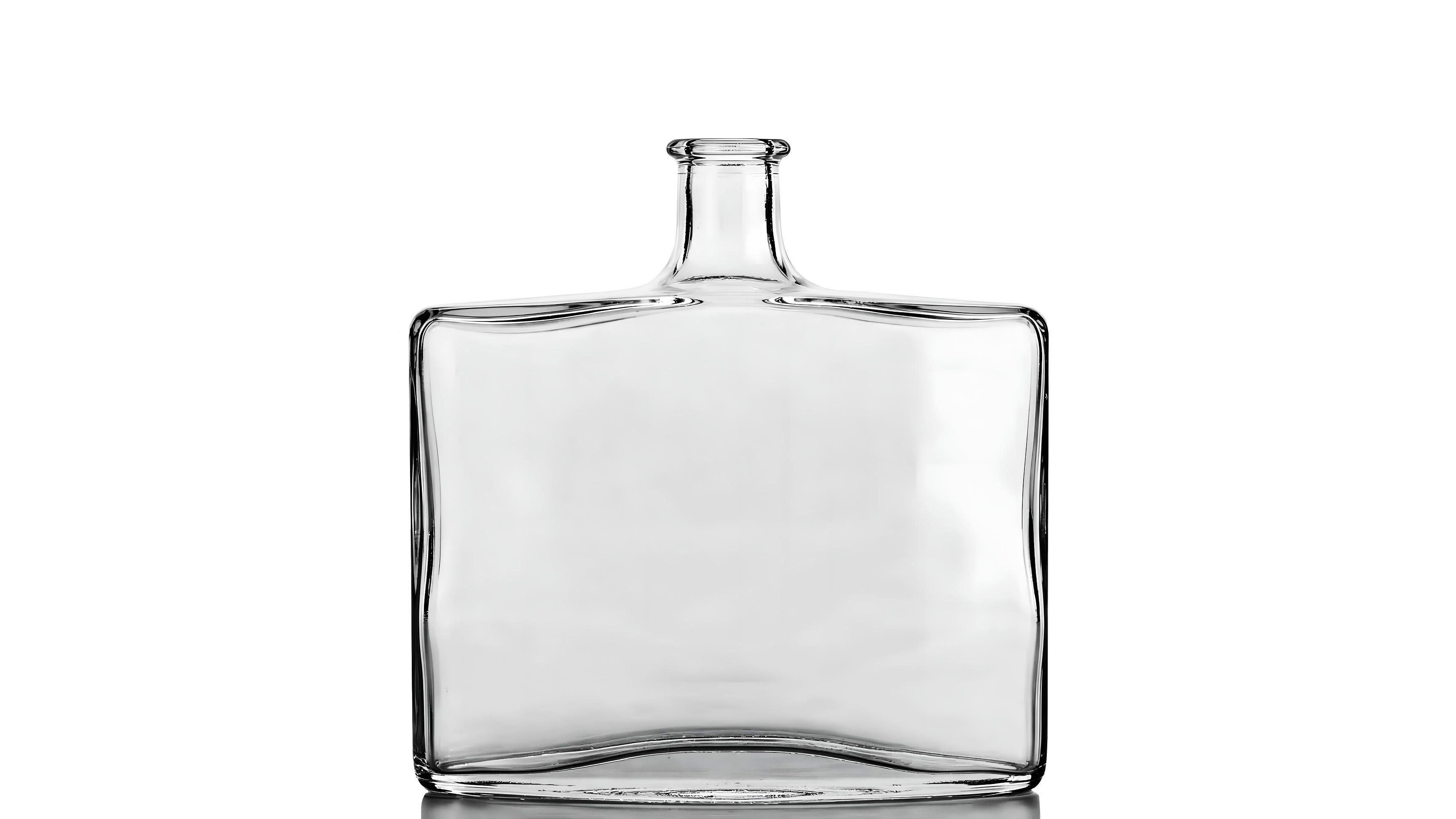 kouvelas sabina quadra flint glass olive oil spirits bottle 500 ml bar top closure
