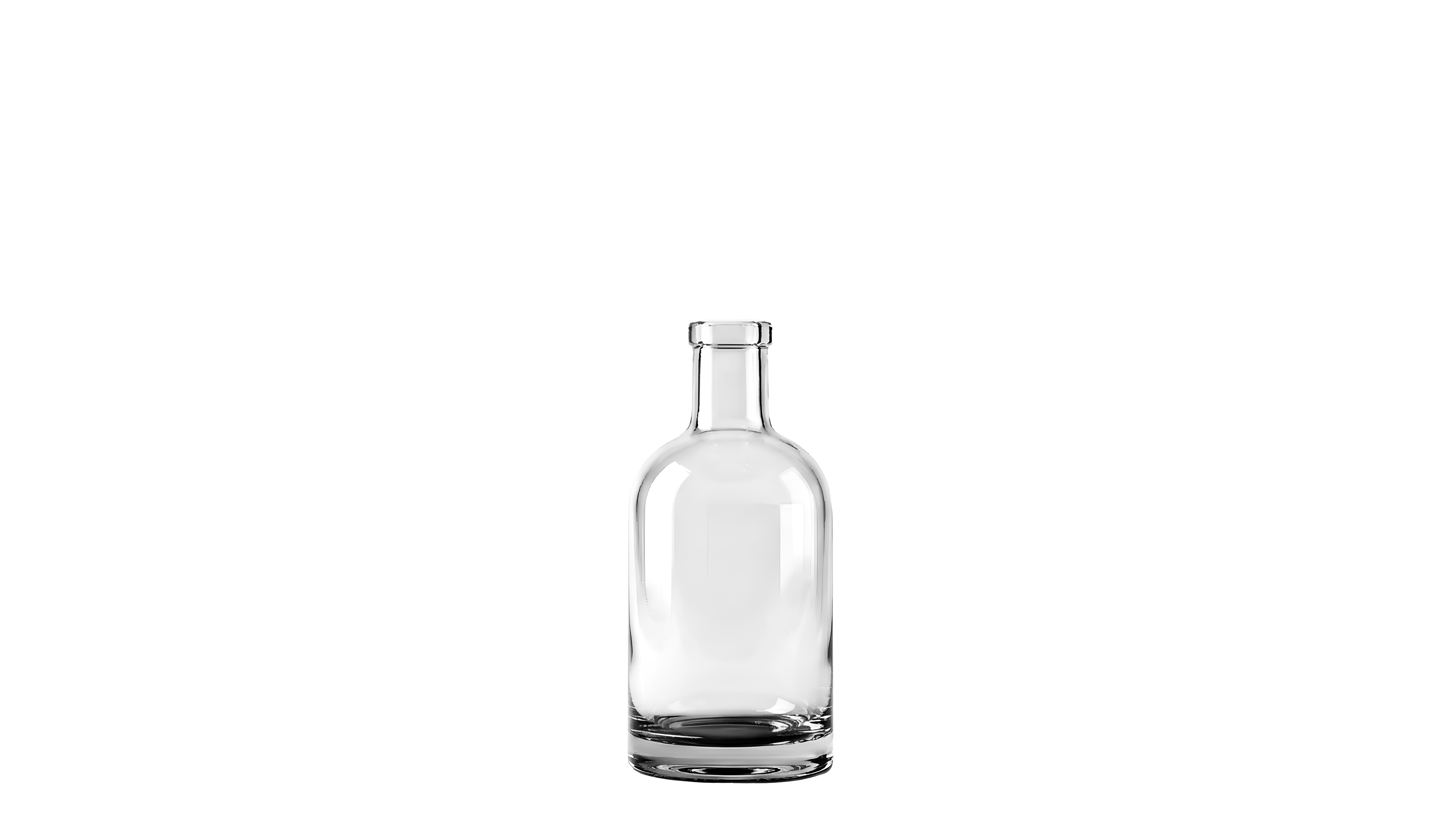 kouvelas master flint glass olive oil bottle 200 ml with bar top closure